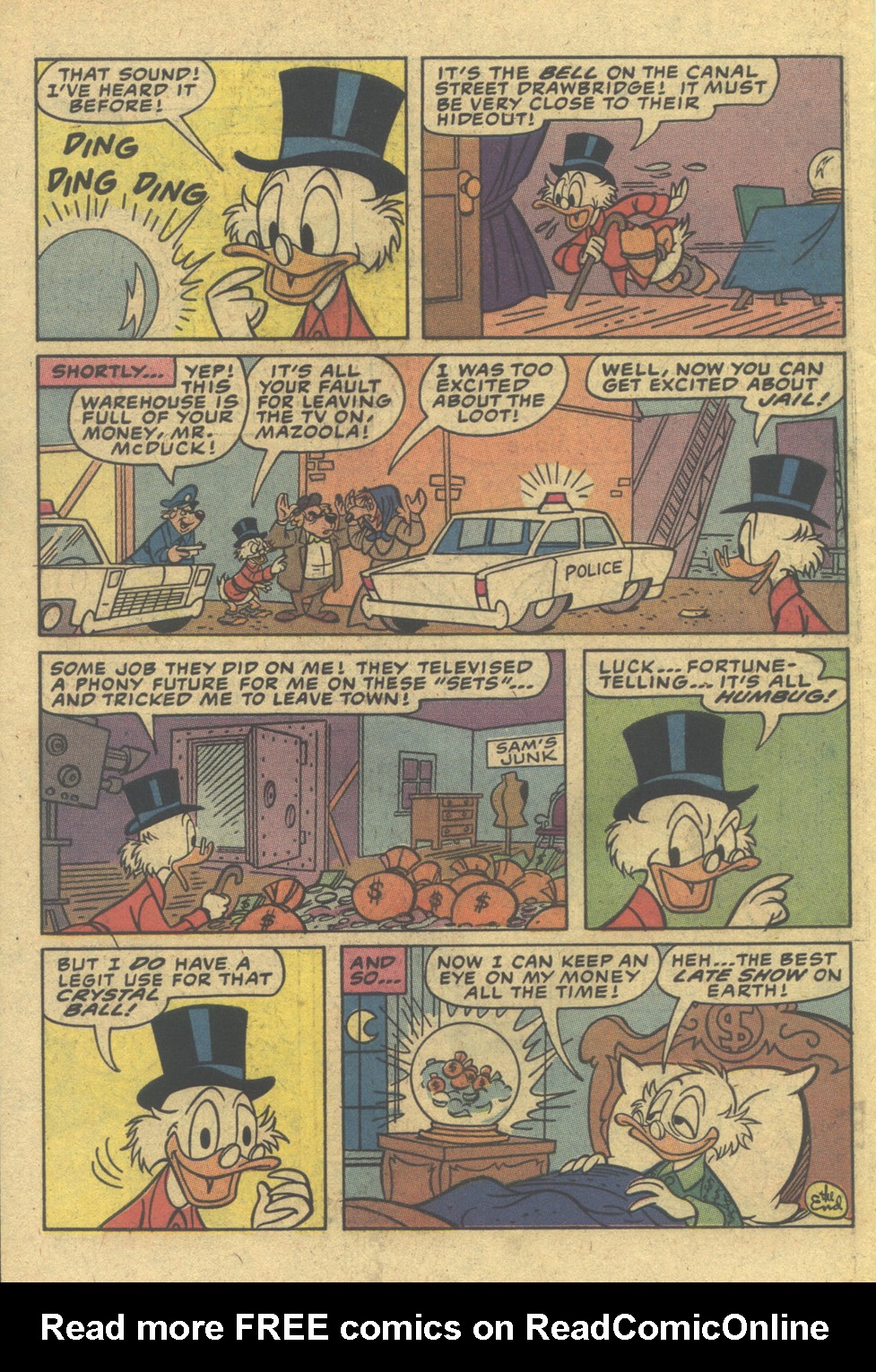 Read online Uncle Scrooge (1953) comic -  Issue #201 - 34