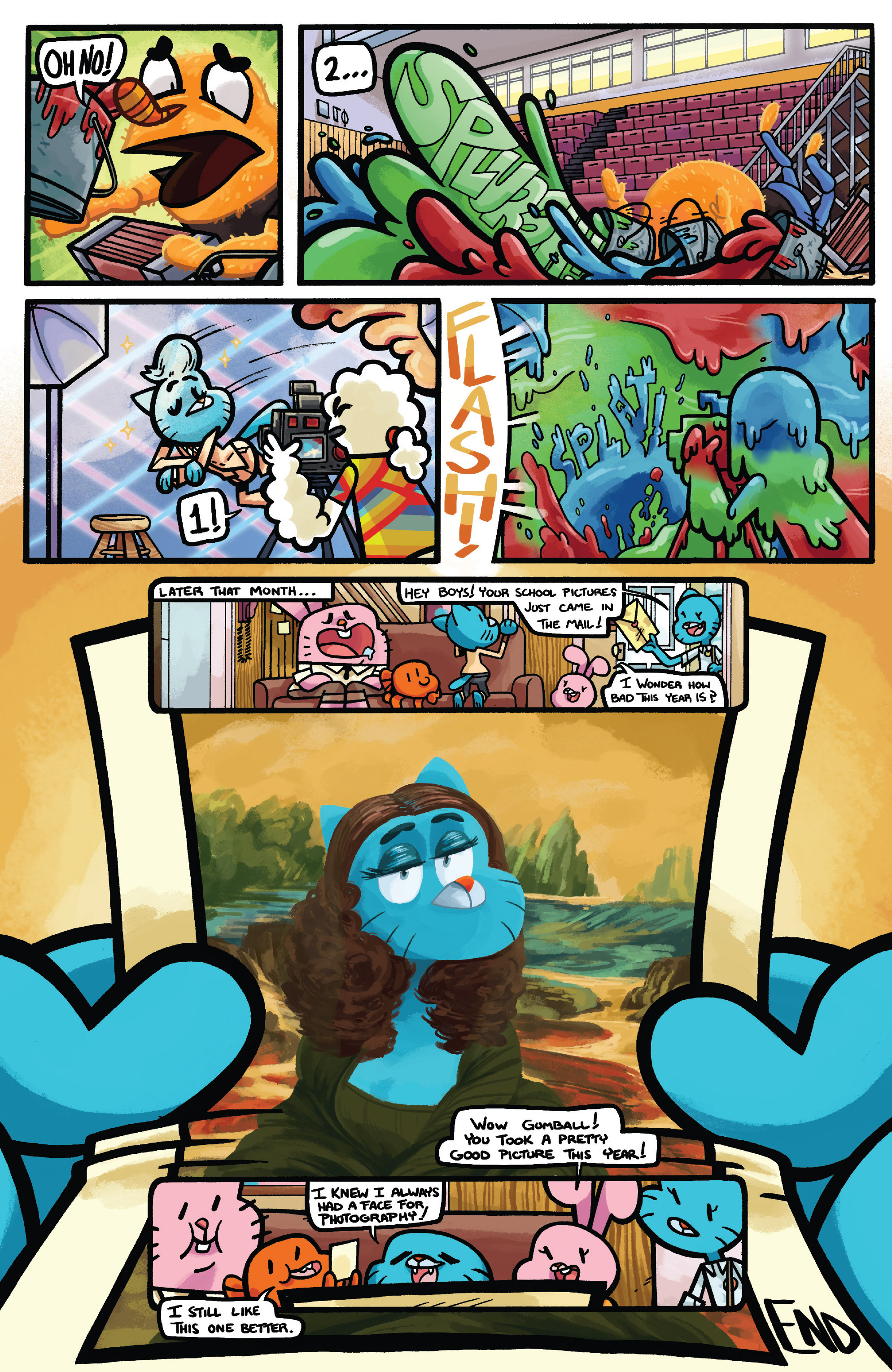 Read online The Amazing World of Gumball comic -  Issue #8 - 24
