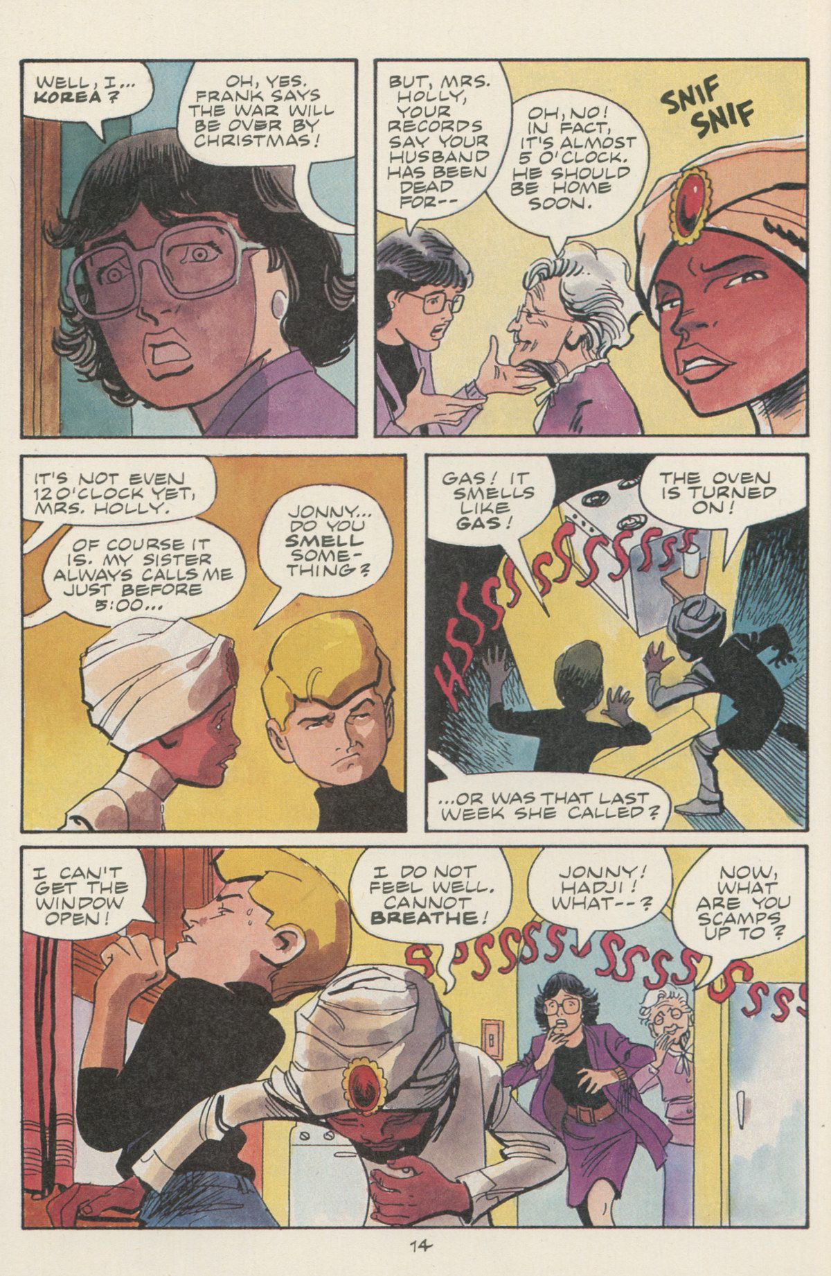 Read online Jonny Quest comic -  Issue #31 - 16