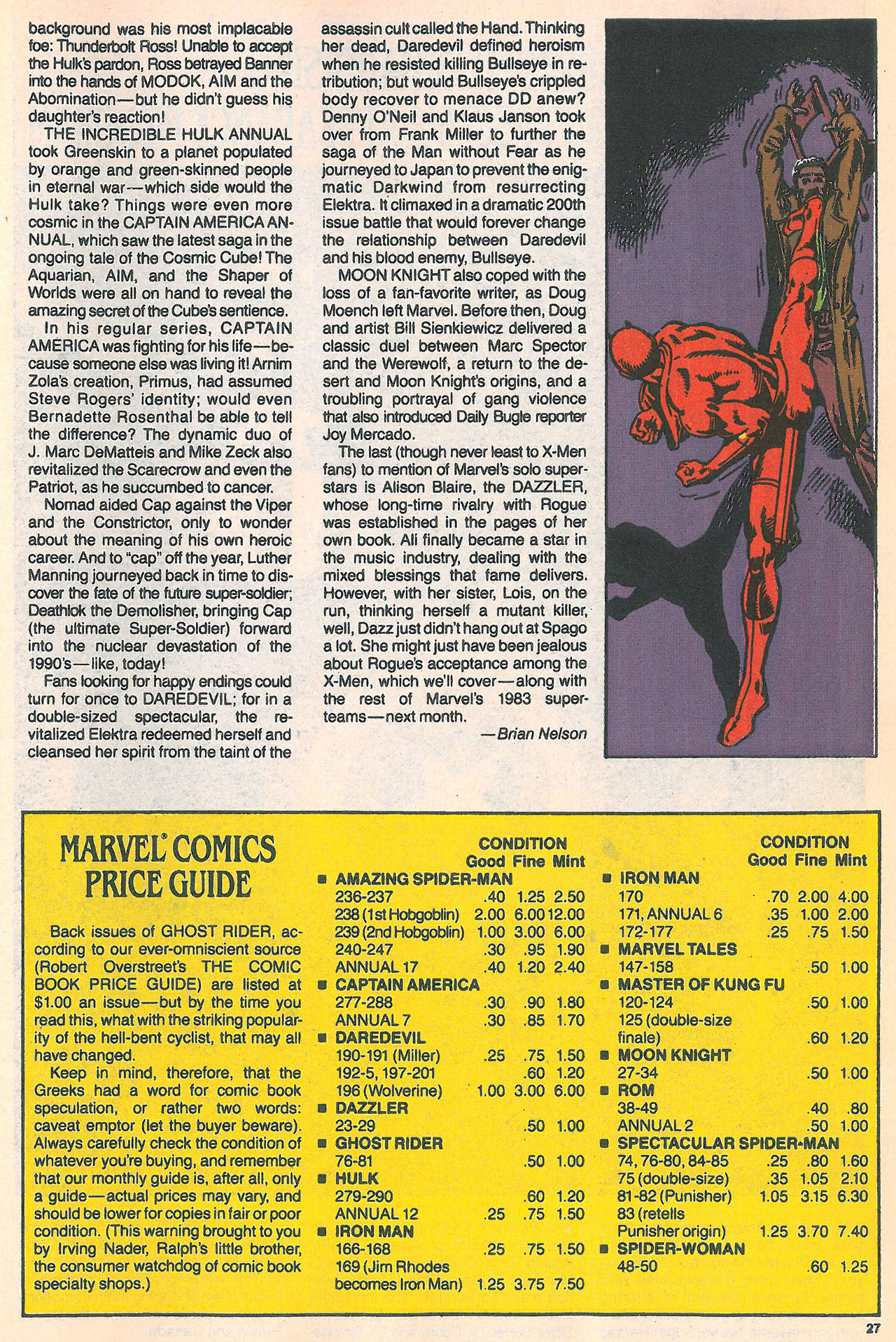 Read online Marvel Age comic -  Issue #99 - 27