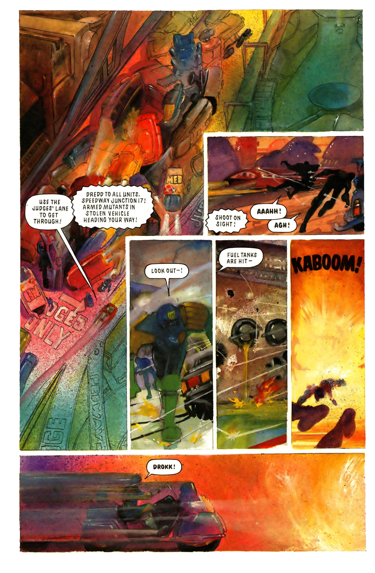 Read online Judge Dredd: The Megazine comic -  Issue #10 - 7