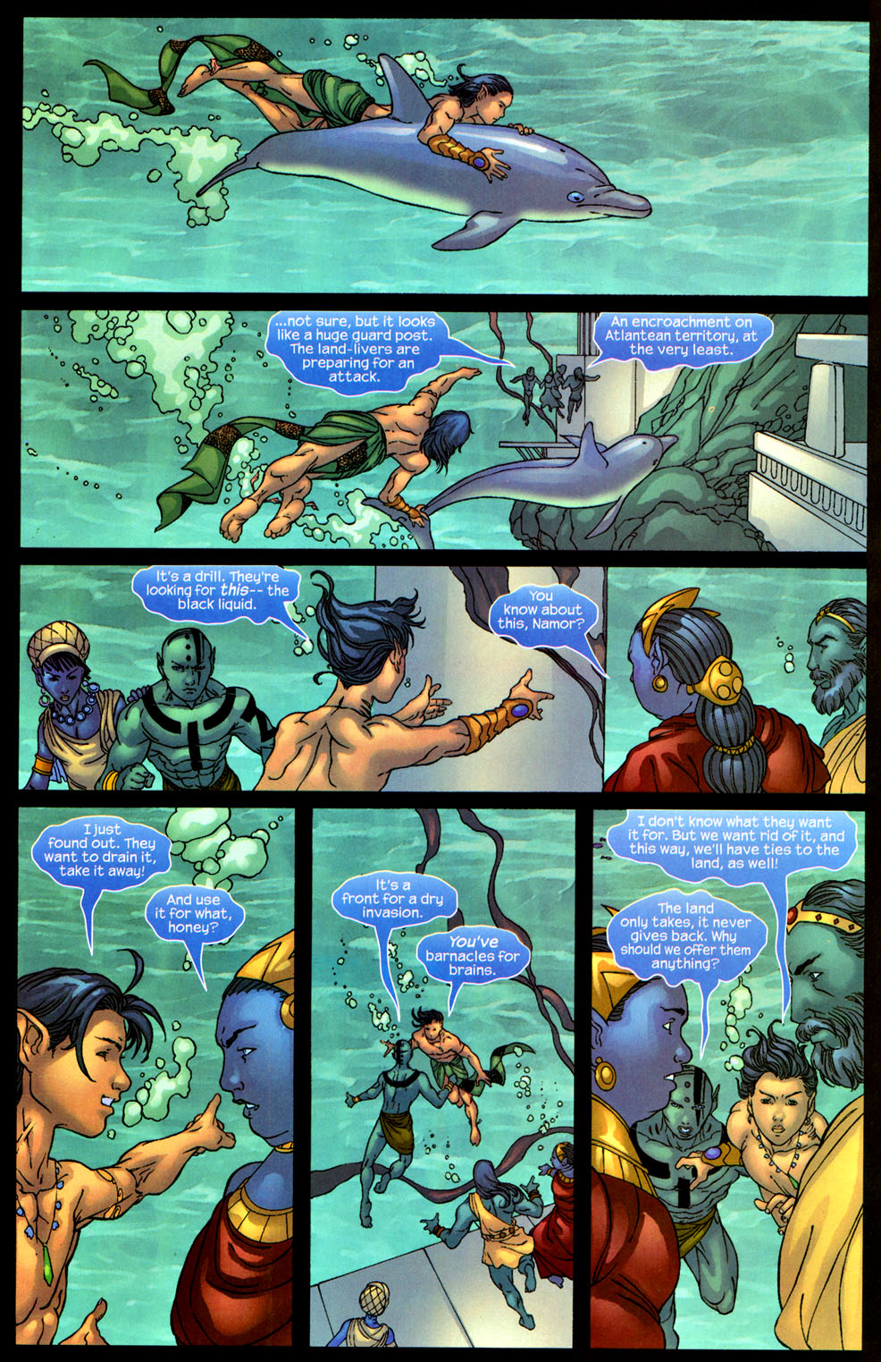 Read online Namor comic -  Issue #6 - 22