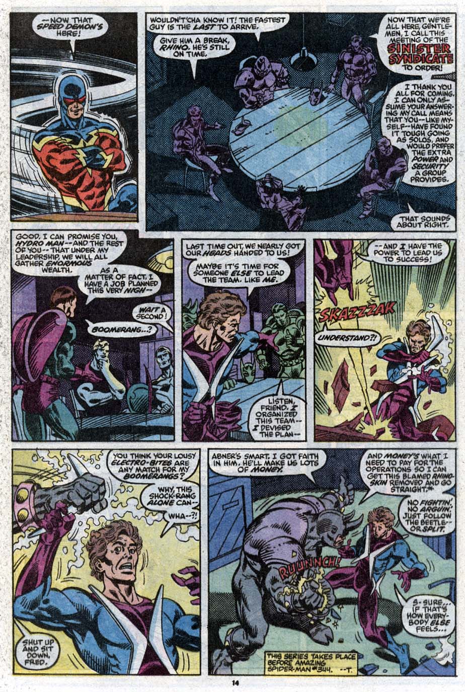 Read online Deadly Foes of Spider-Man comic -  Issue #1 - 11