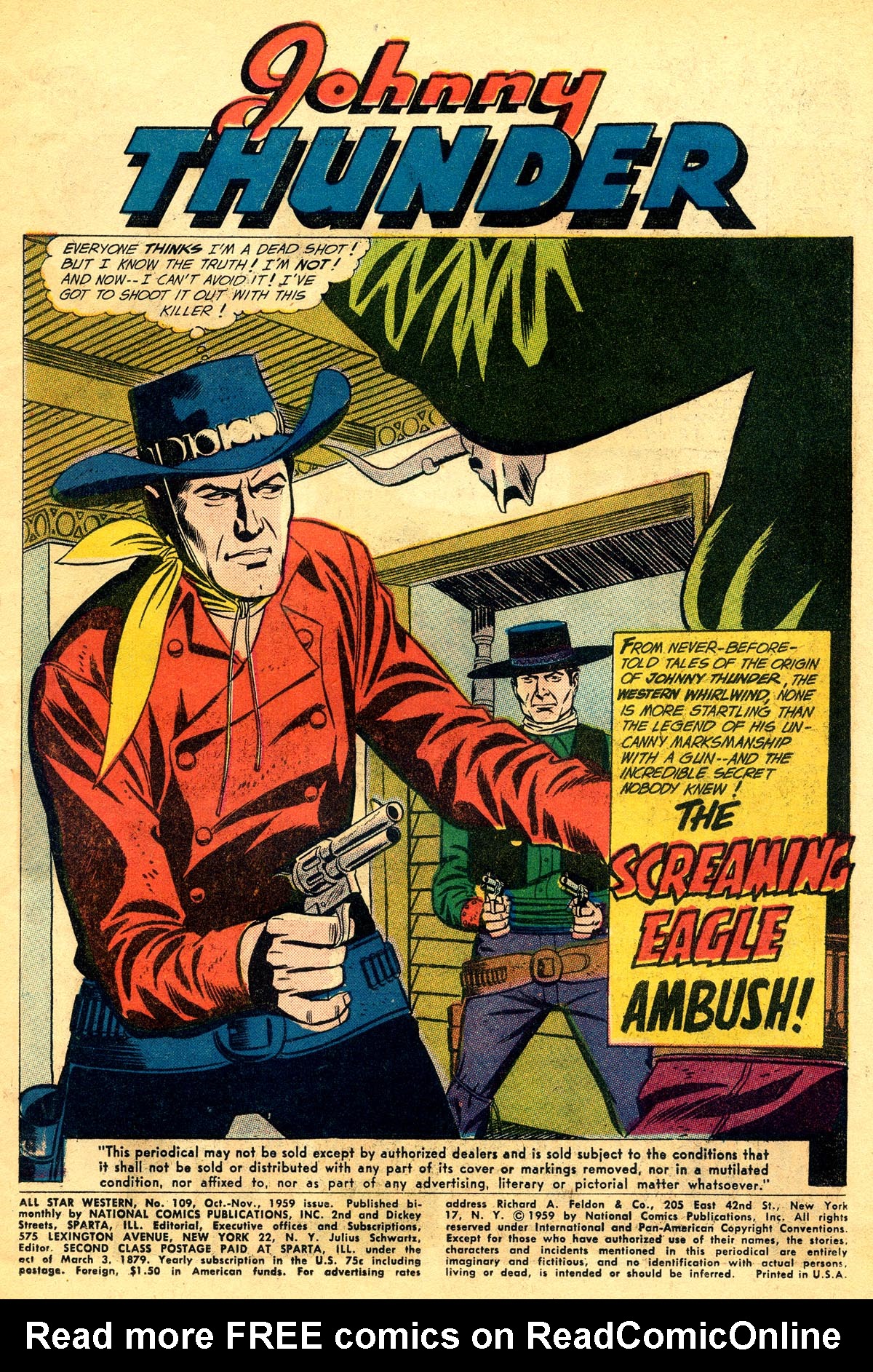 Read online All-Star Western (1951) comic -  Issue #109 - 3