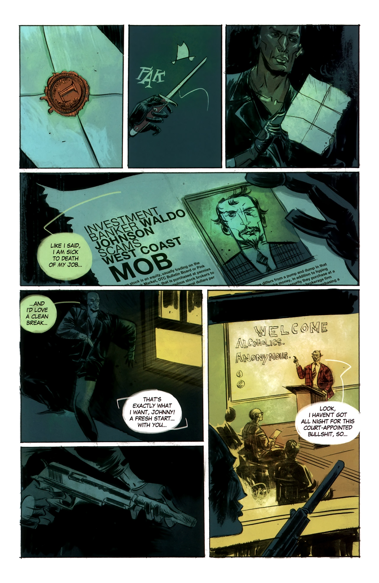 Read online Blue Estate comic -  Issue #2 - 13