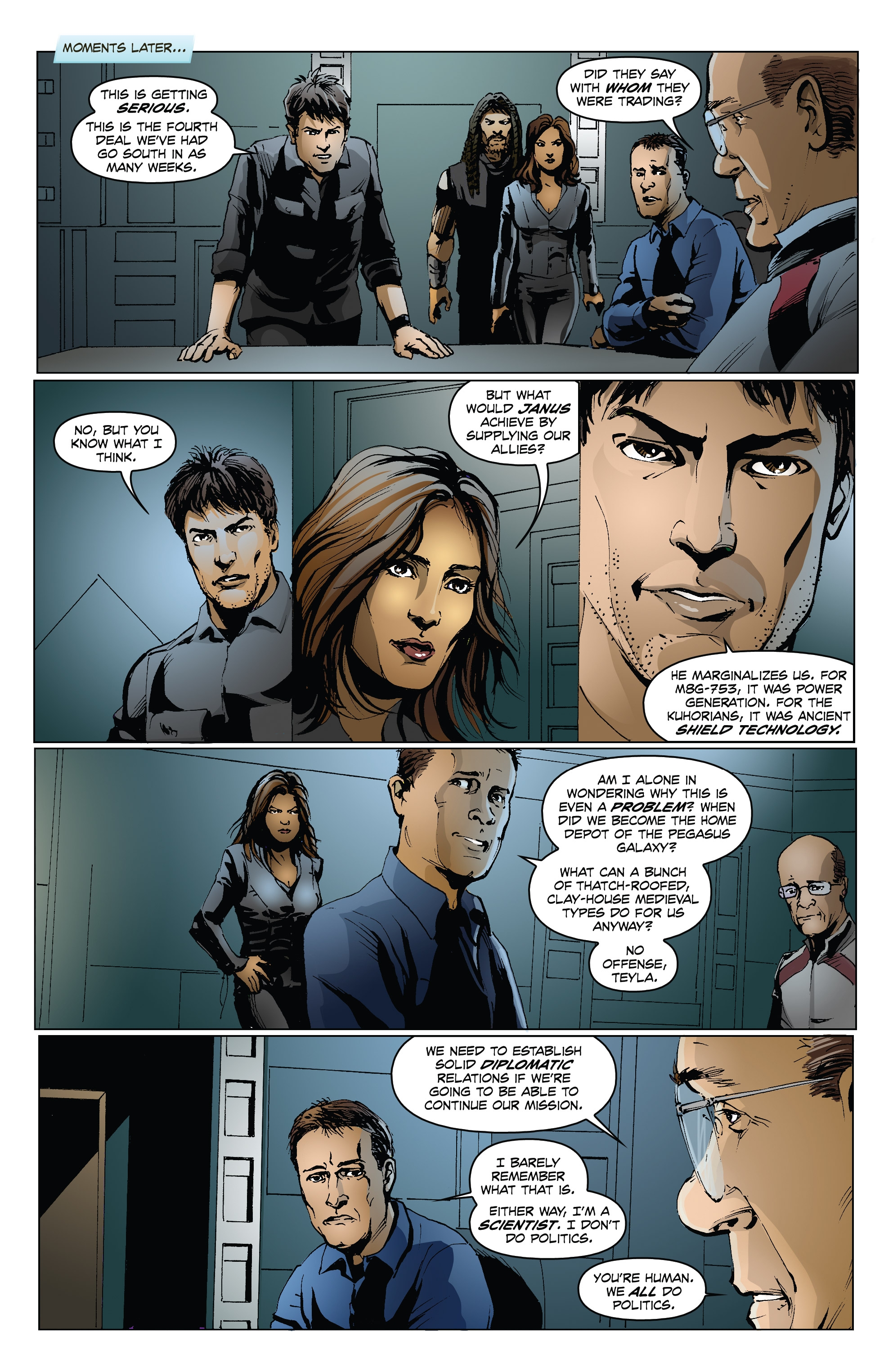 Read online Stargate Universe comic -  Issue #1 - 26