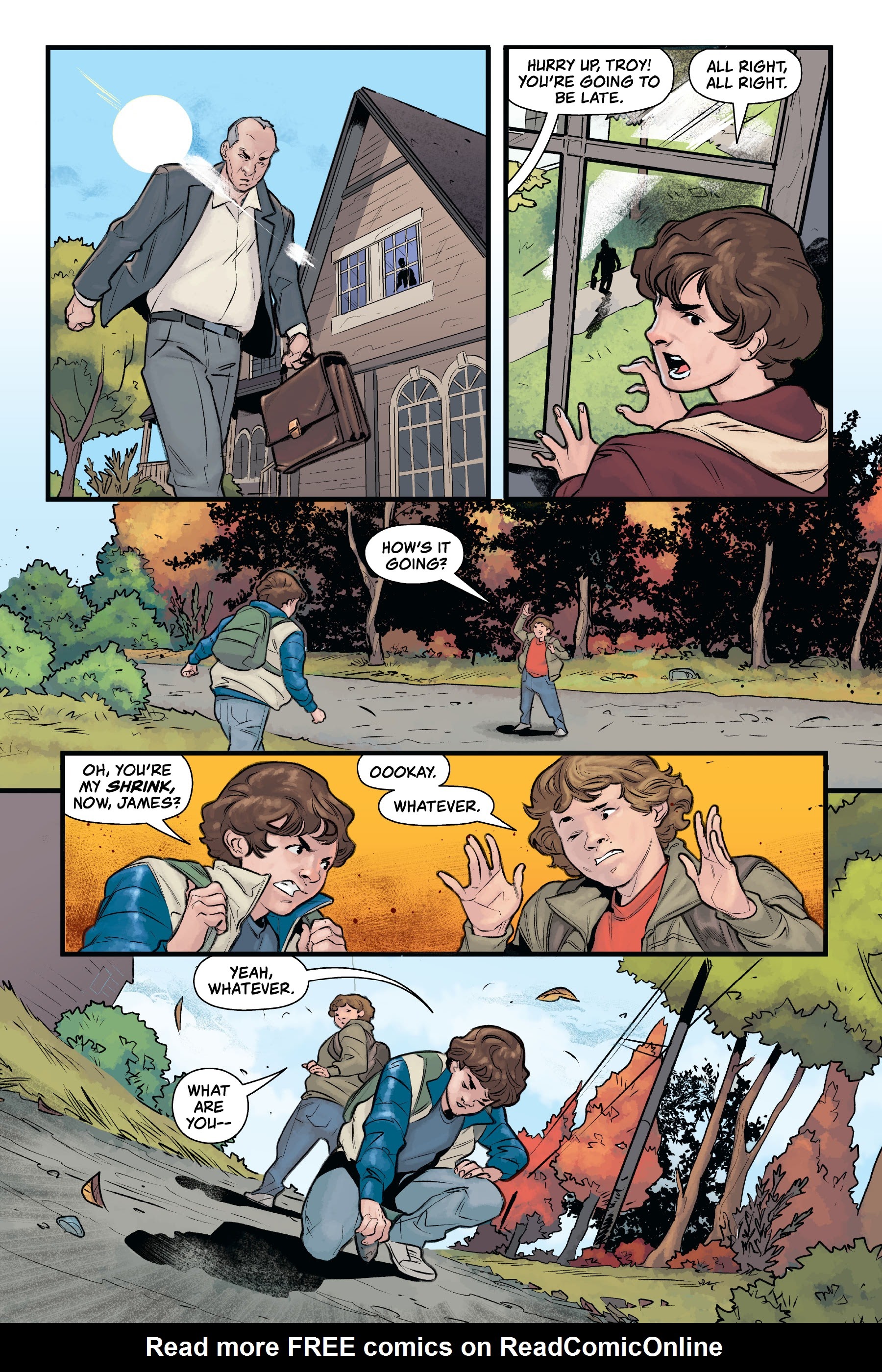 Read online Stranger Things: The Bully comic -  Issue # TPB - 14