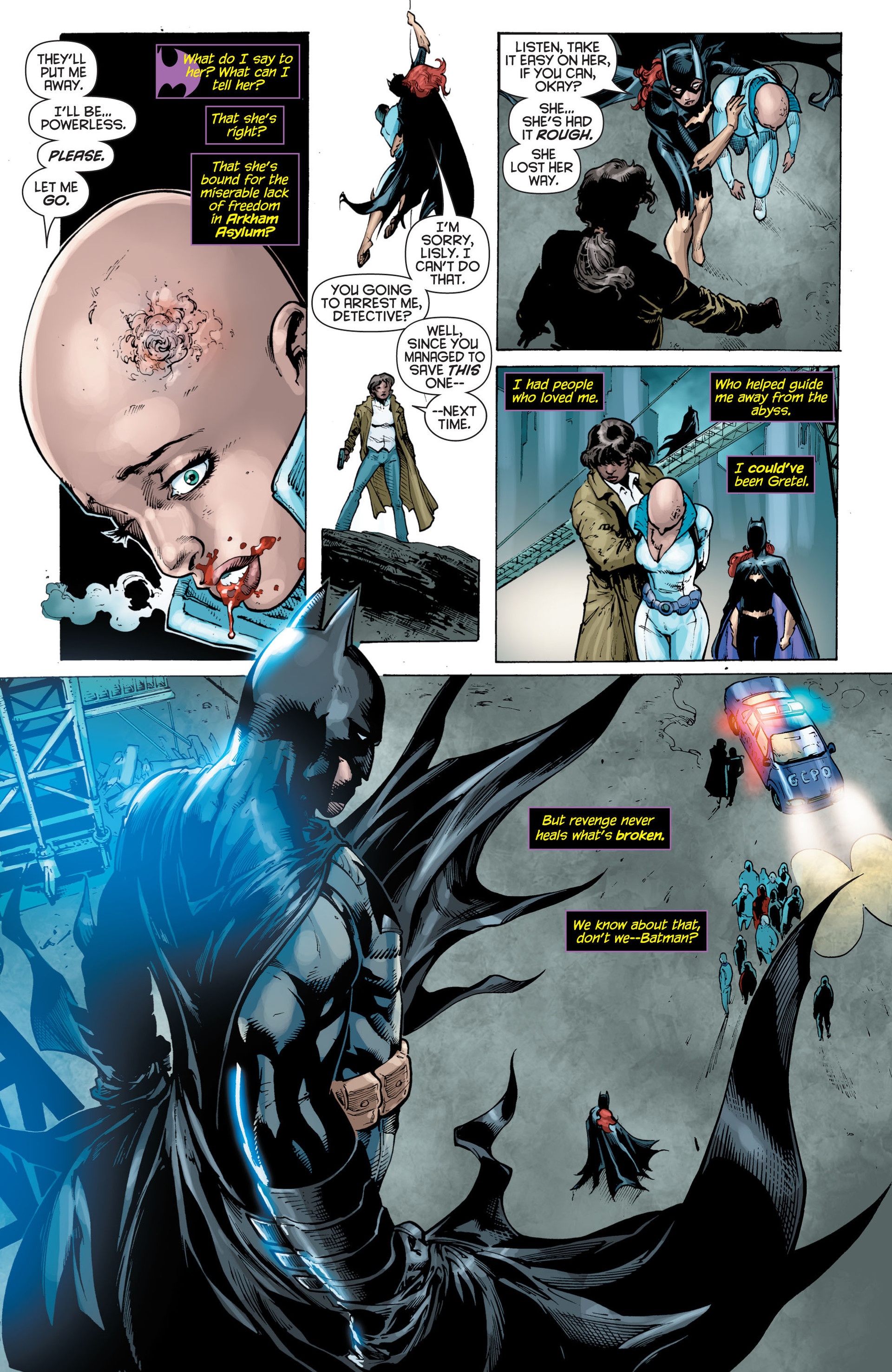 Read online Batgirl (2011) comic -  Issue # _TPB The Darkest Reflection - 134
