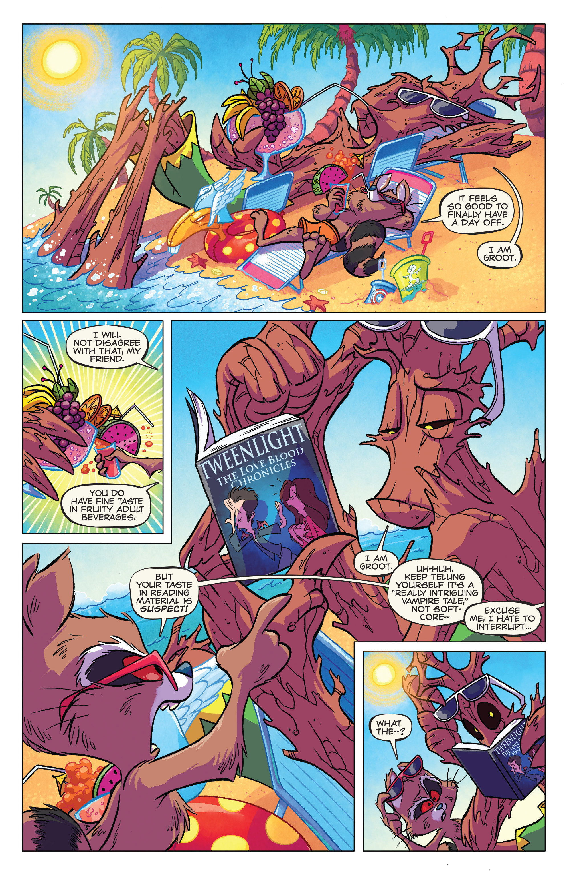Read online Rocket Raccoon & Groot comic -  Issue #5 - 3
