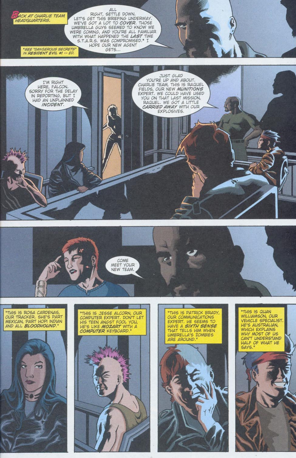 Read online Resident Evil: Fire and Ice comic -  Issue #1 - 16