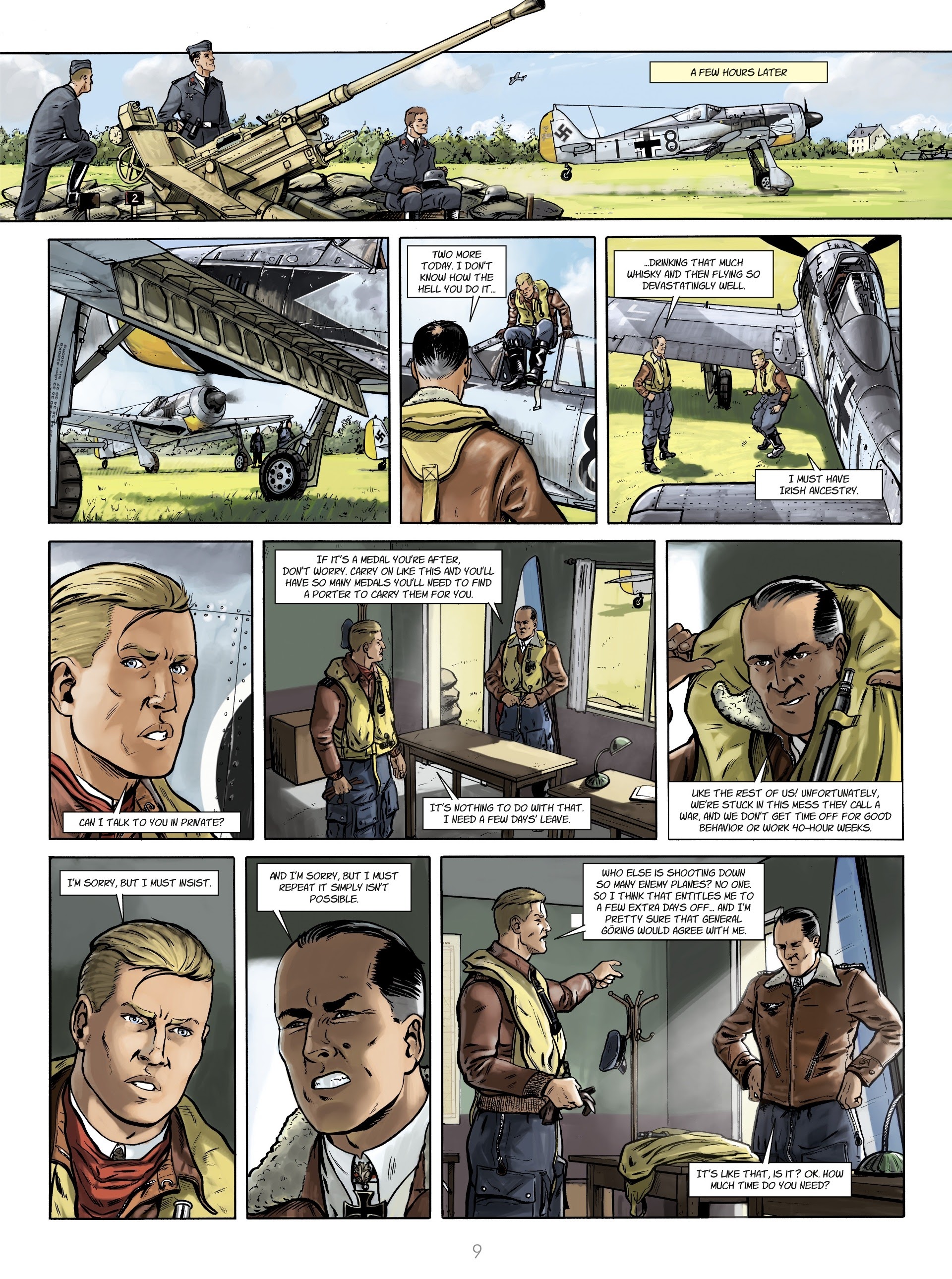 Read online Wings of War Adler comic -  Issue #3 - 11