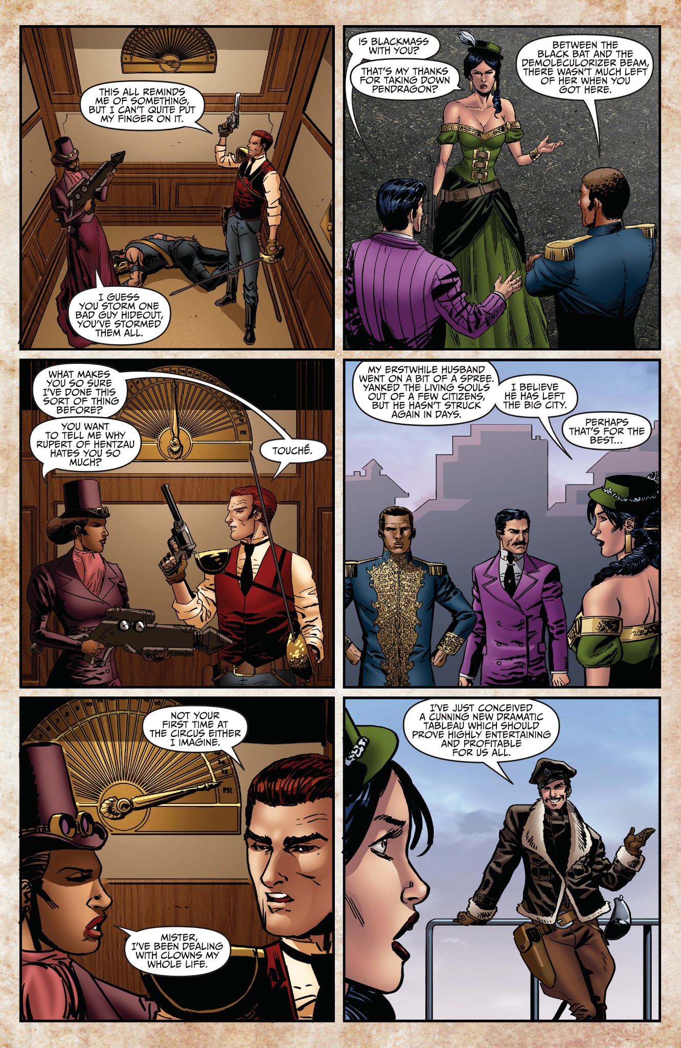 Read online Legenderry: Vampirella comic -  Issue # _TPB - 105