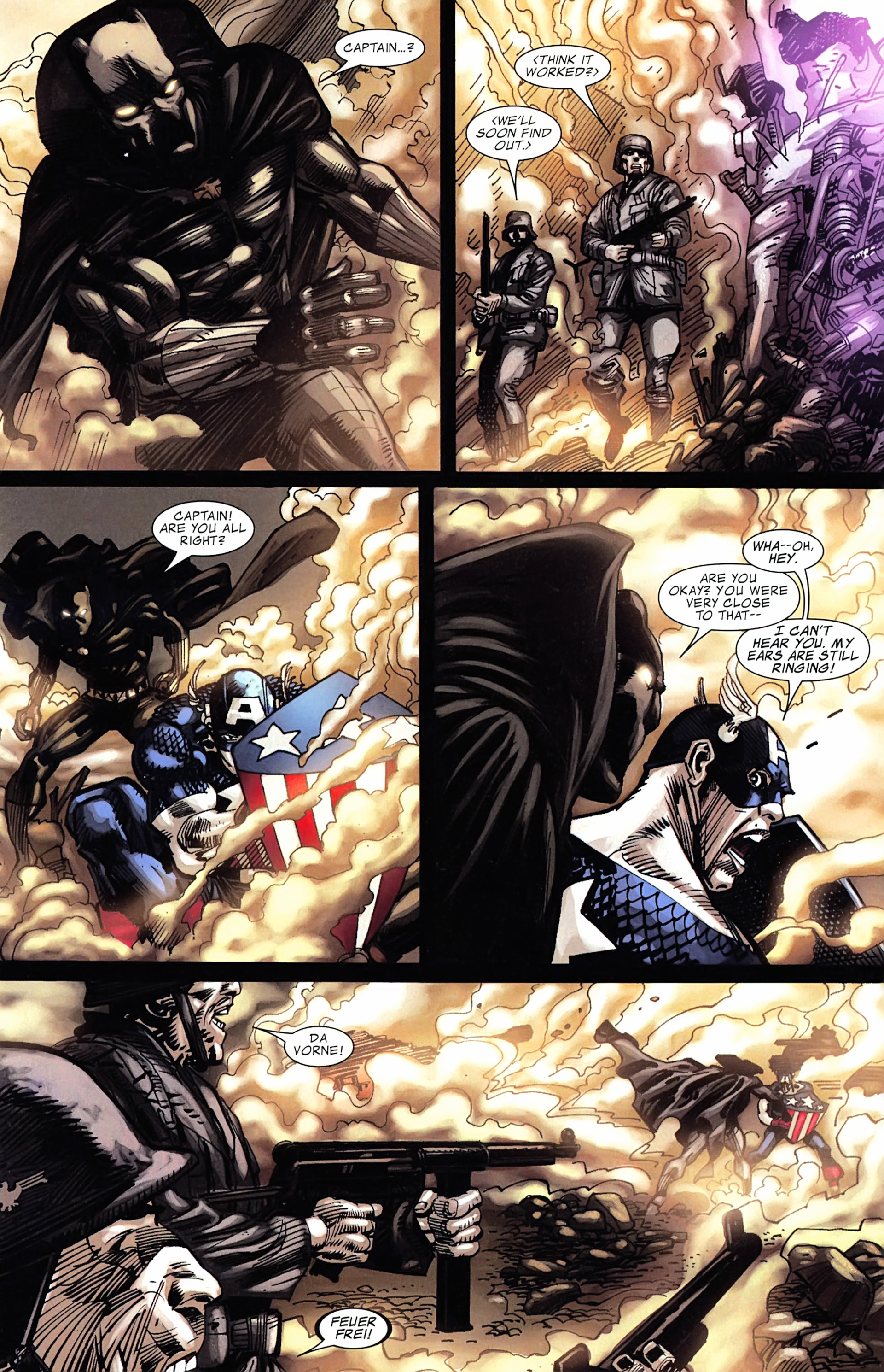 Read online Black Panther/Captain America: Flags Of Our Fathers comic -  Issue #2 - 14