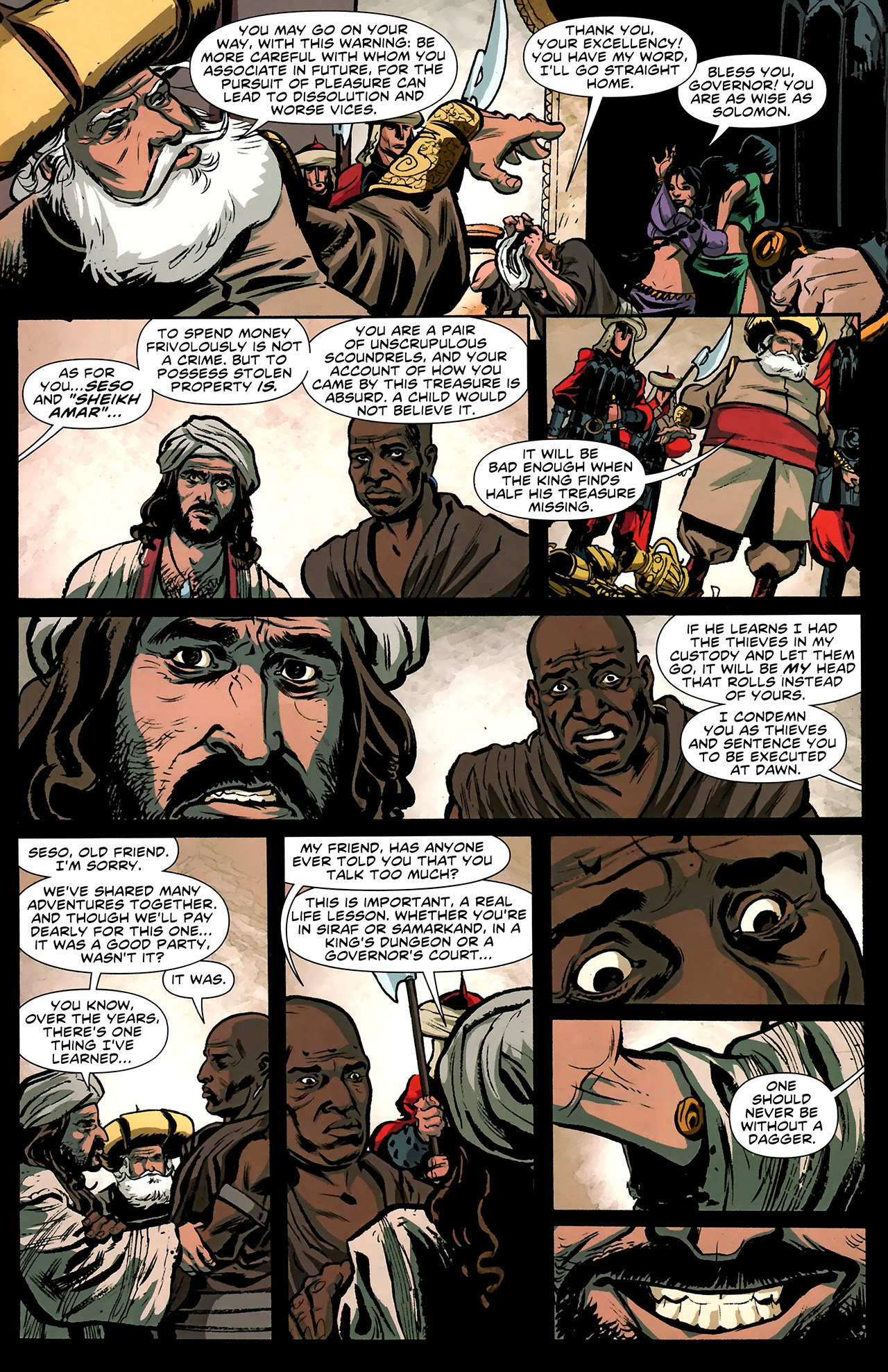 Read online Prince of Persia: Before the Sandstorm comic -  Issue #4 - 29
