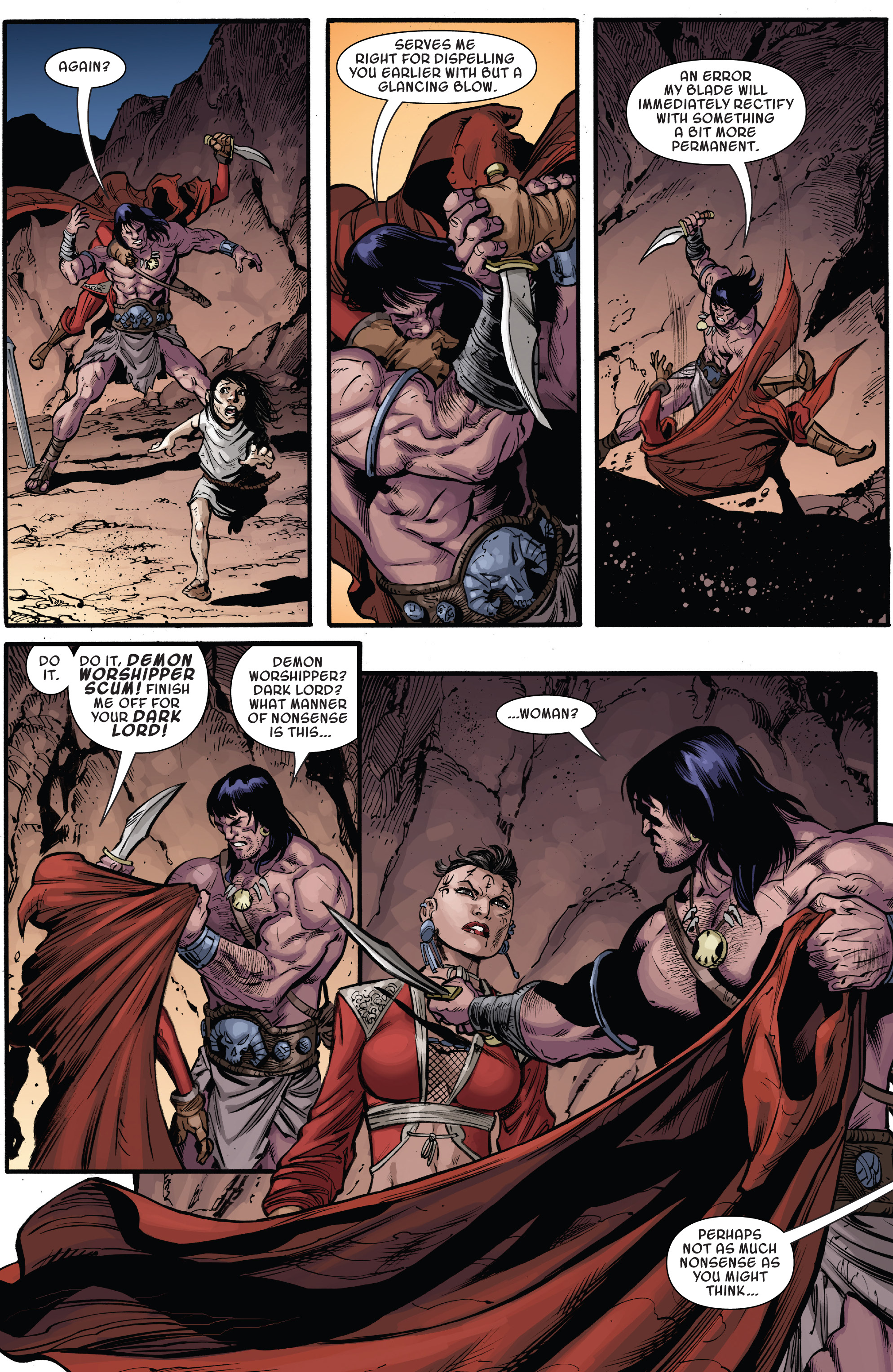 Read online Savage Sword of Conan comic -  Issue #12 - 13