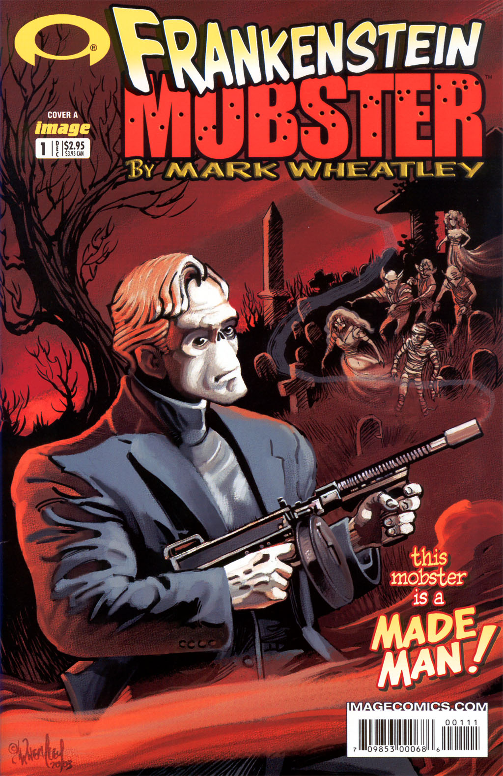 Read online Frankenstein Mobster comic -  Issue #1 - 1