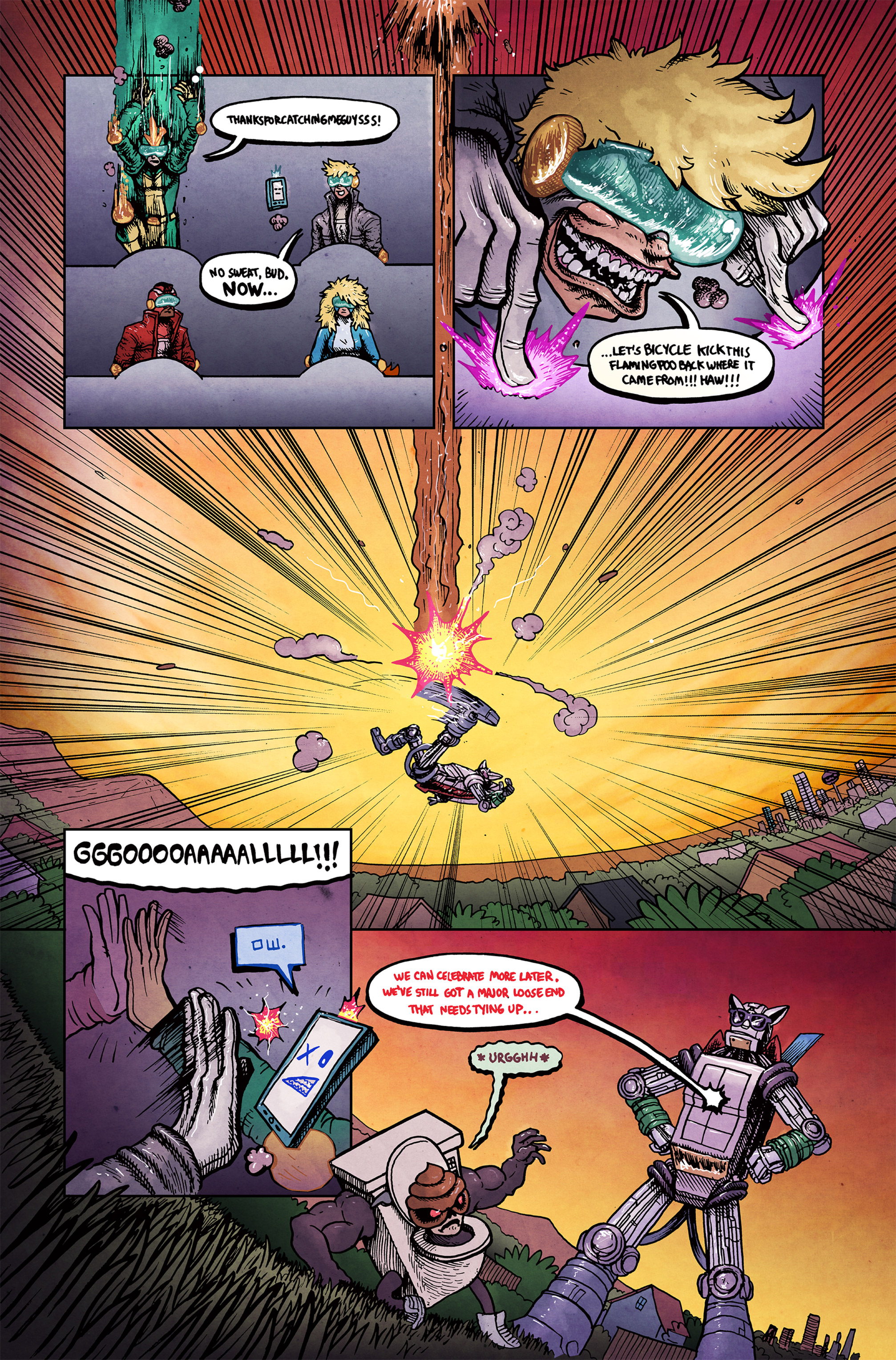 Read online Task Force Rad Squad comic -  Issue #6 - 13