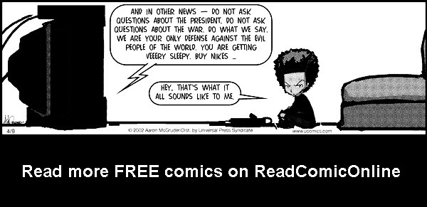 Read online The Boondocks Collection comic -  Issue # Year 2002 - 99