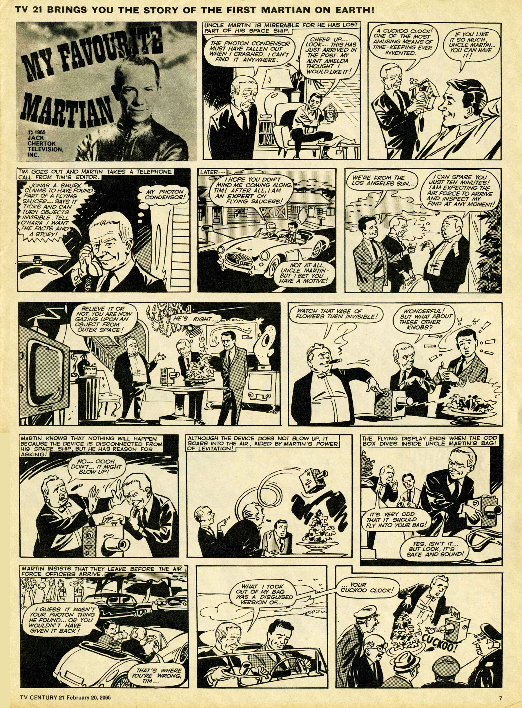 Read online TV Century 21 (TV 21) comic -  Issue #5 - 7