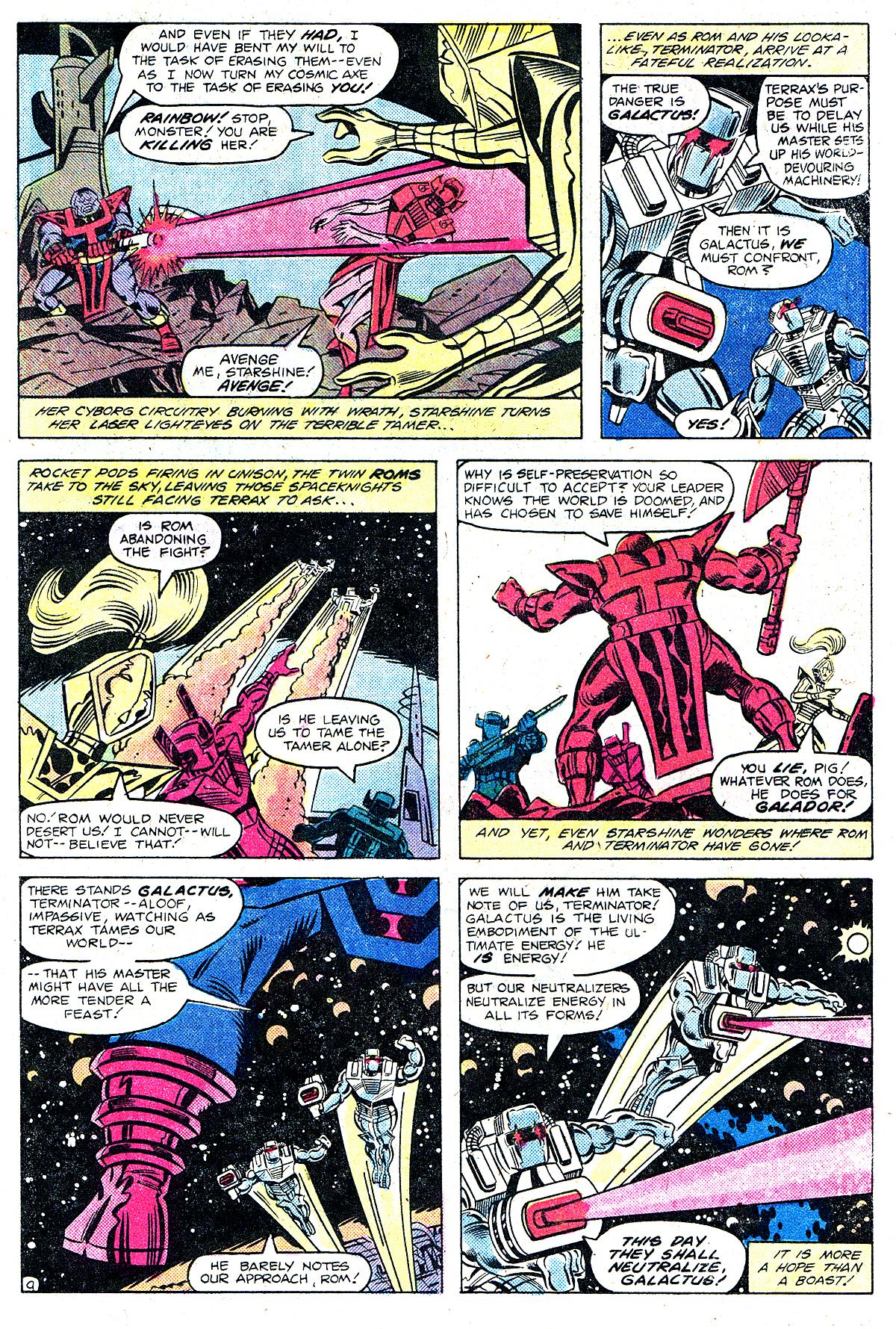 Read online ROM (1979) comic -  Issue #26 - 9