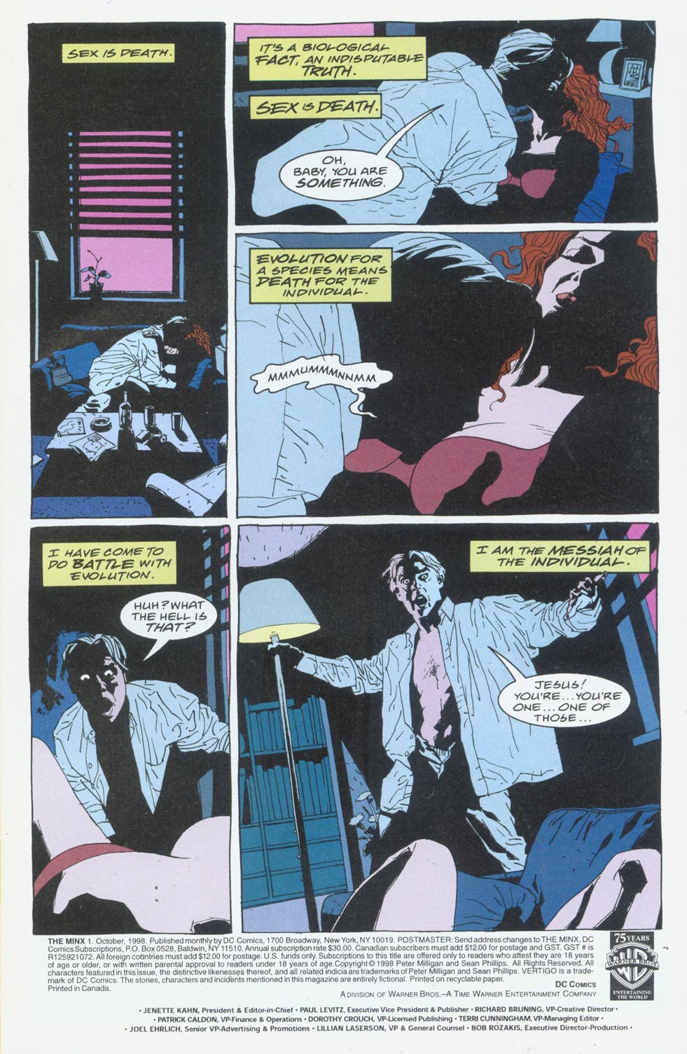 Read online The Minx comic -  Issue #1 - 2
