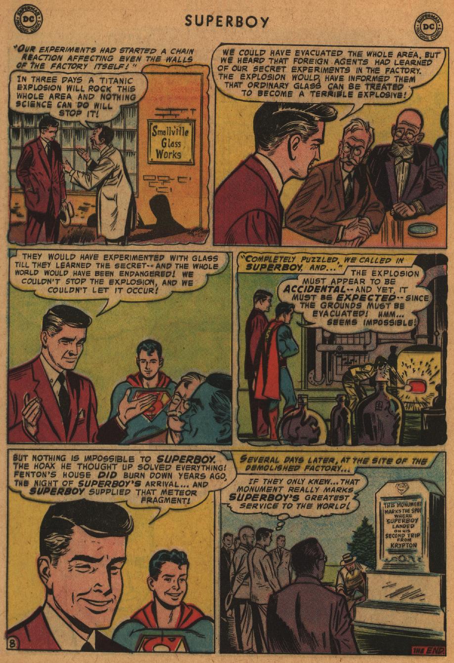 Superboy (1949) 63 Page 8