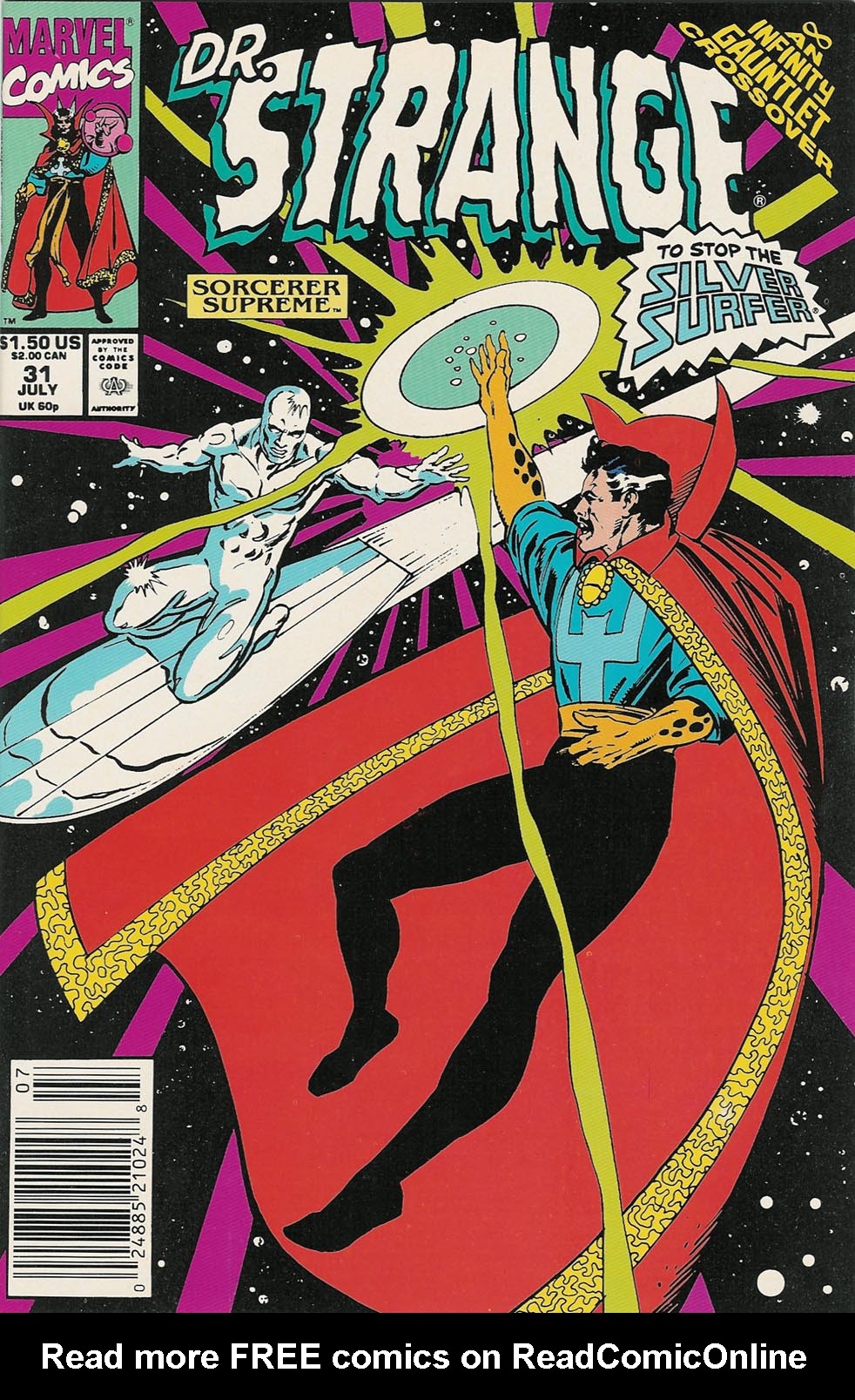 Read online Doctor Strange: Sorcerer Supreme comic -  Issue #31 - 1