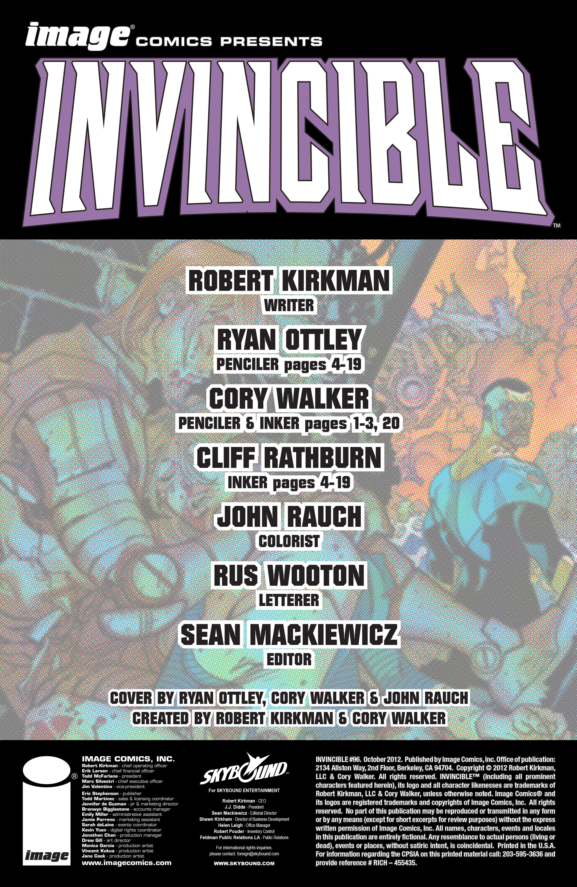 Read online Invincible comic -  Issue #96 - 2
