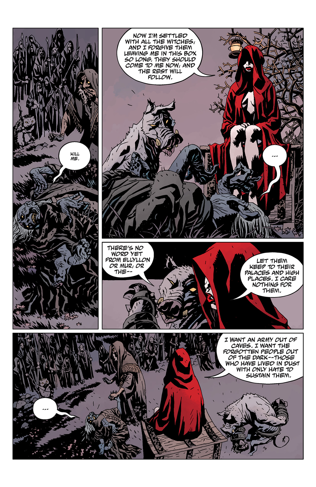 Read online Hellboy: The Wild Hunt comic -  Issue #3 - 11