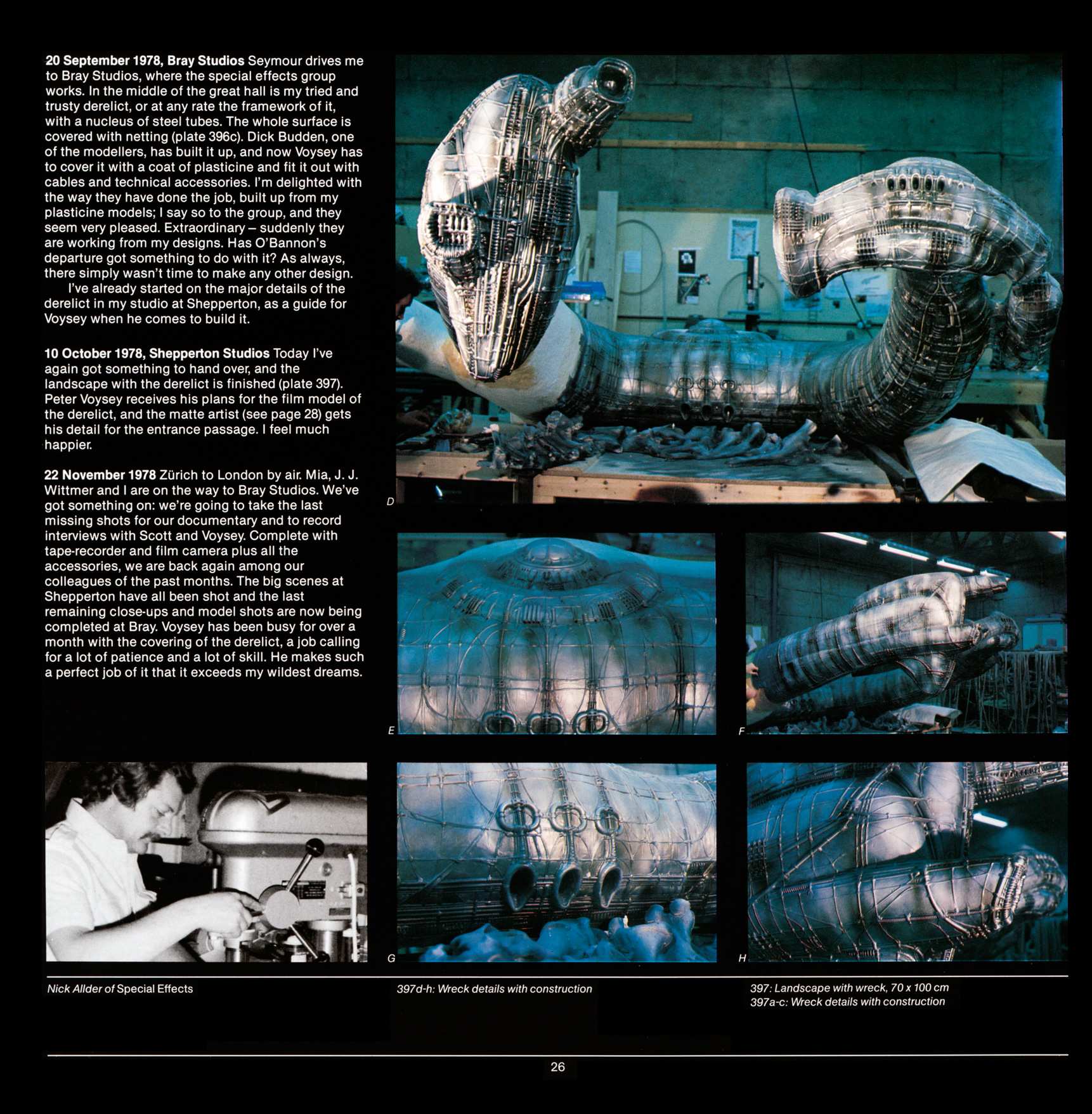 Read online Giger's Alien comic -  Issue # TPB - 28