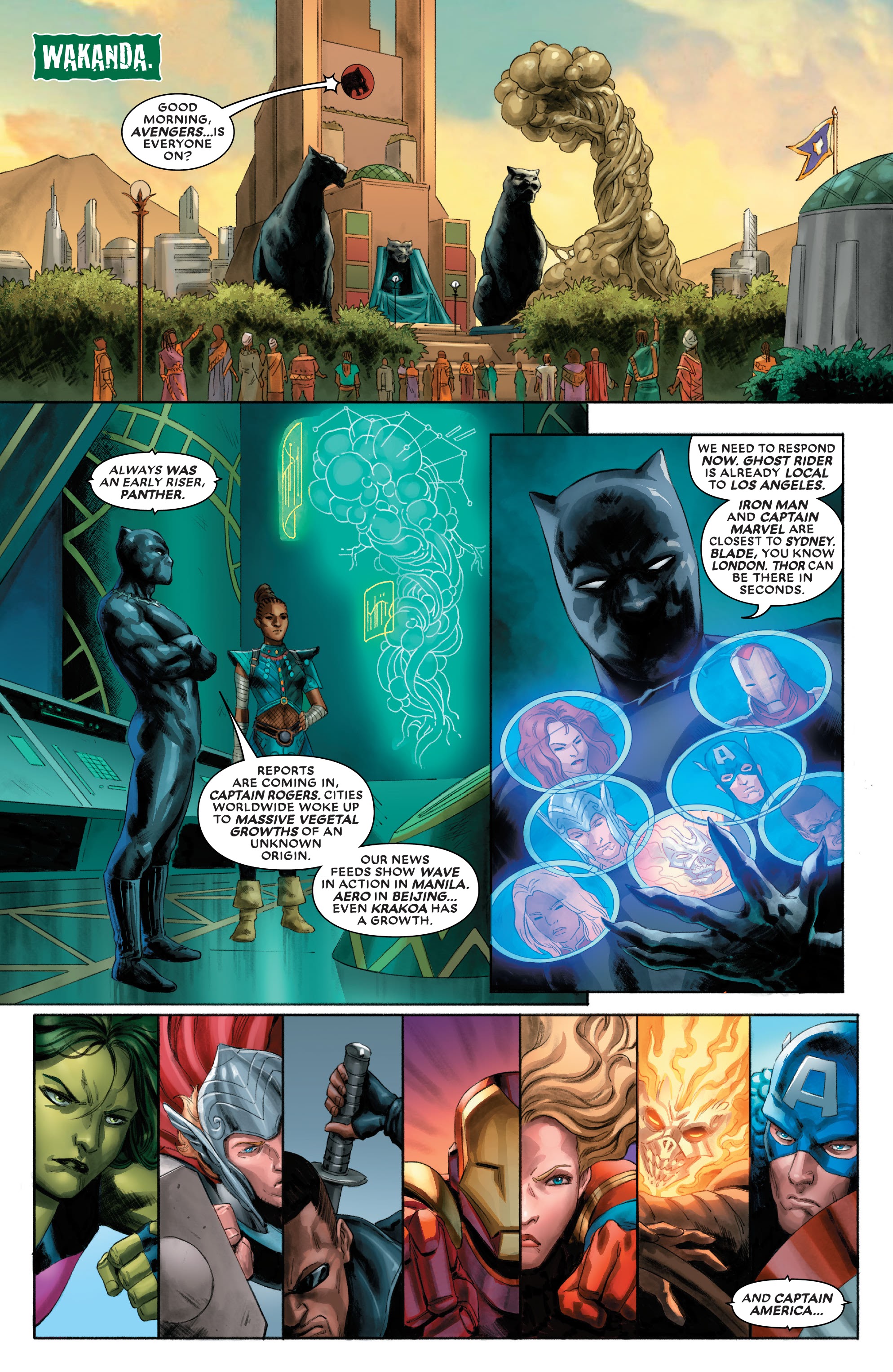 Read online Curse Of The Man-Thing comic -  Issue # Avengers - 15