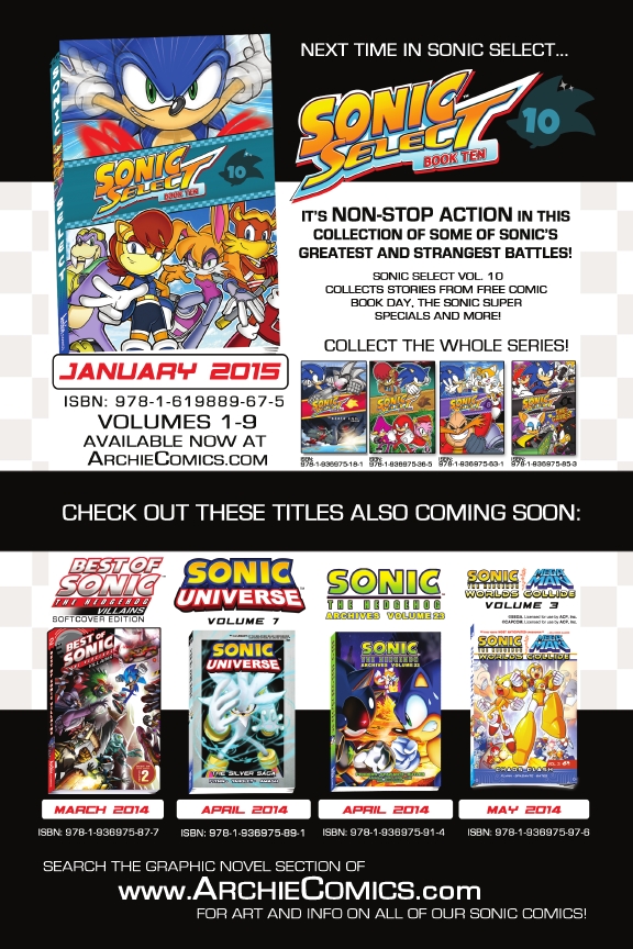 Read online Sonic Select Vol. 9 comic -  Issue # Full - 129