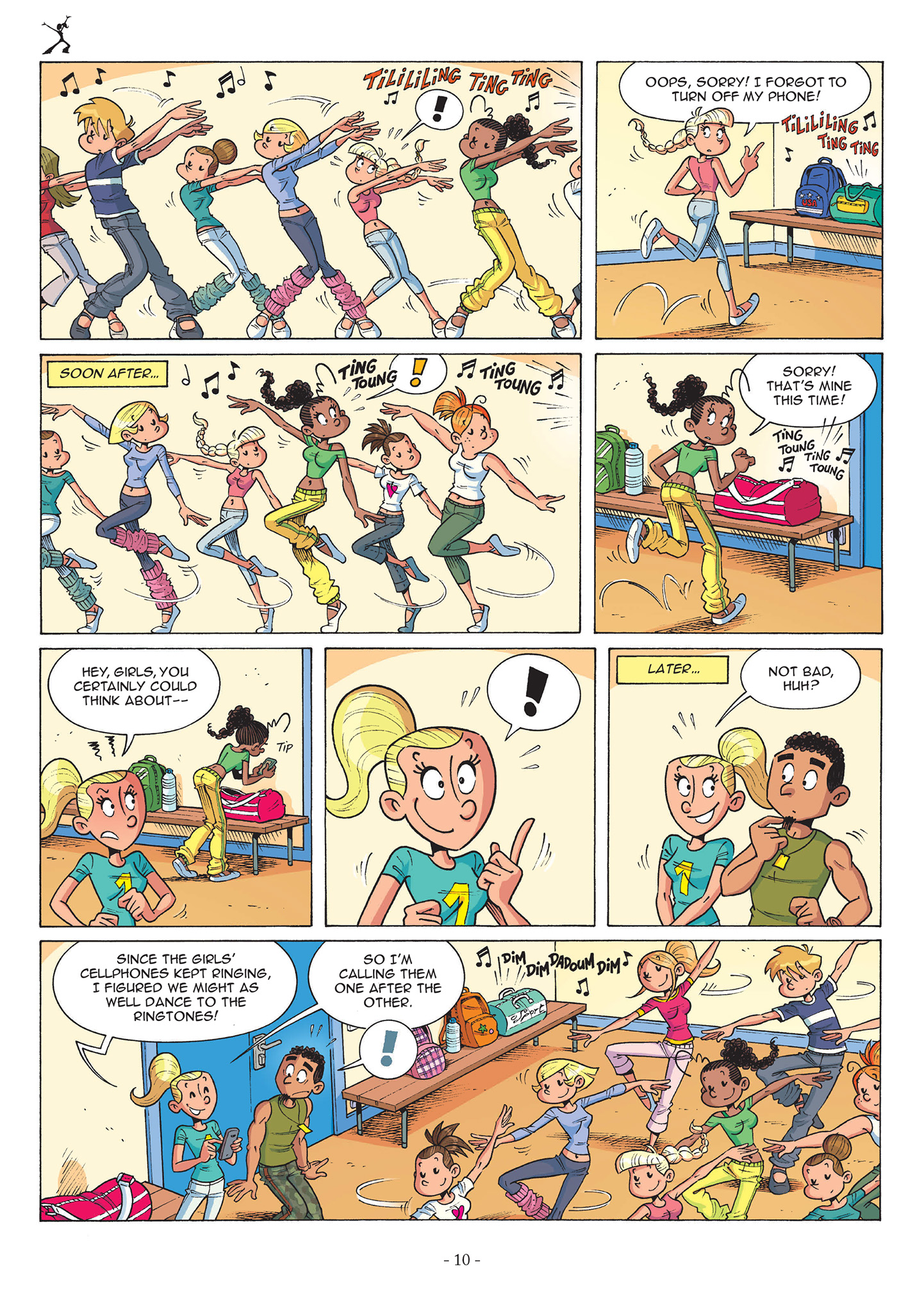 Read online Dance Class comic -  Issue #9 - 12