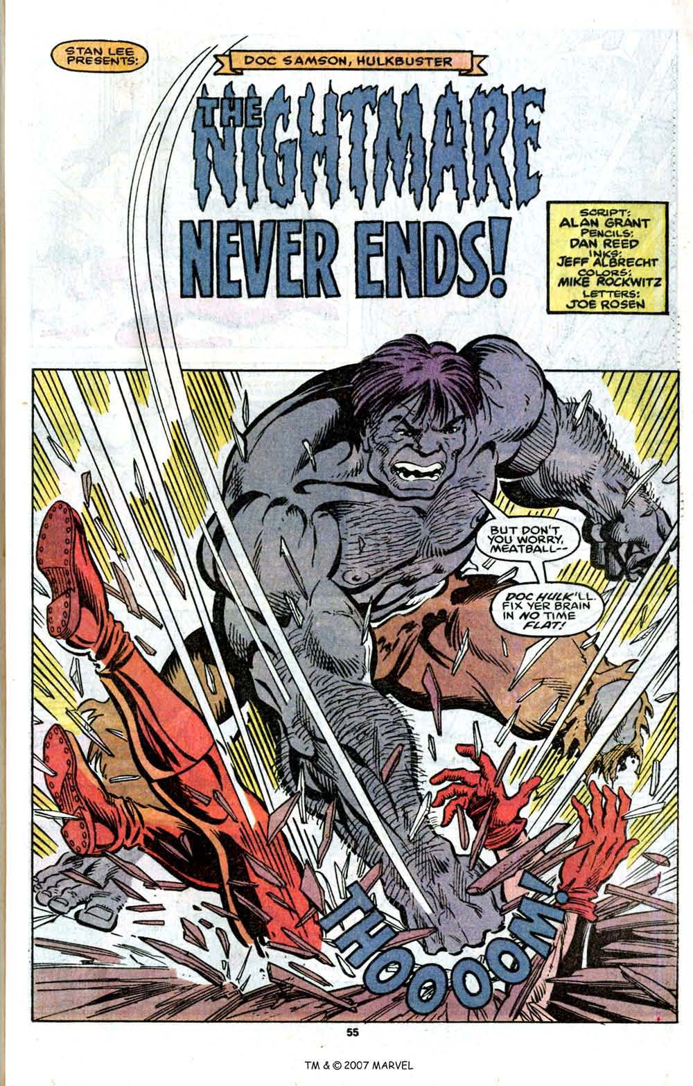 Read online The Incredible Hulk Annual comic -  Issue #16 - 57