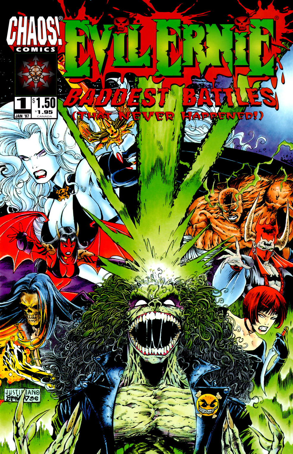 Read online Evil Ernie: Baddest Battles comic -  Issue # Full - 1