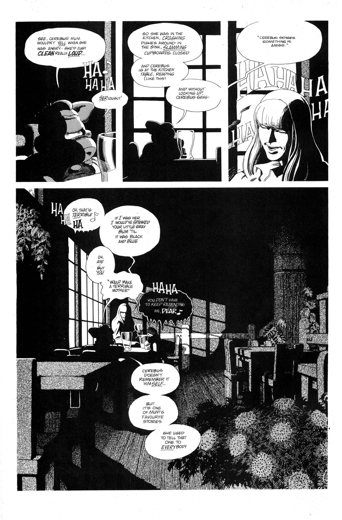 Read online Cerebus comic -  Issue #233 - 4