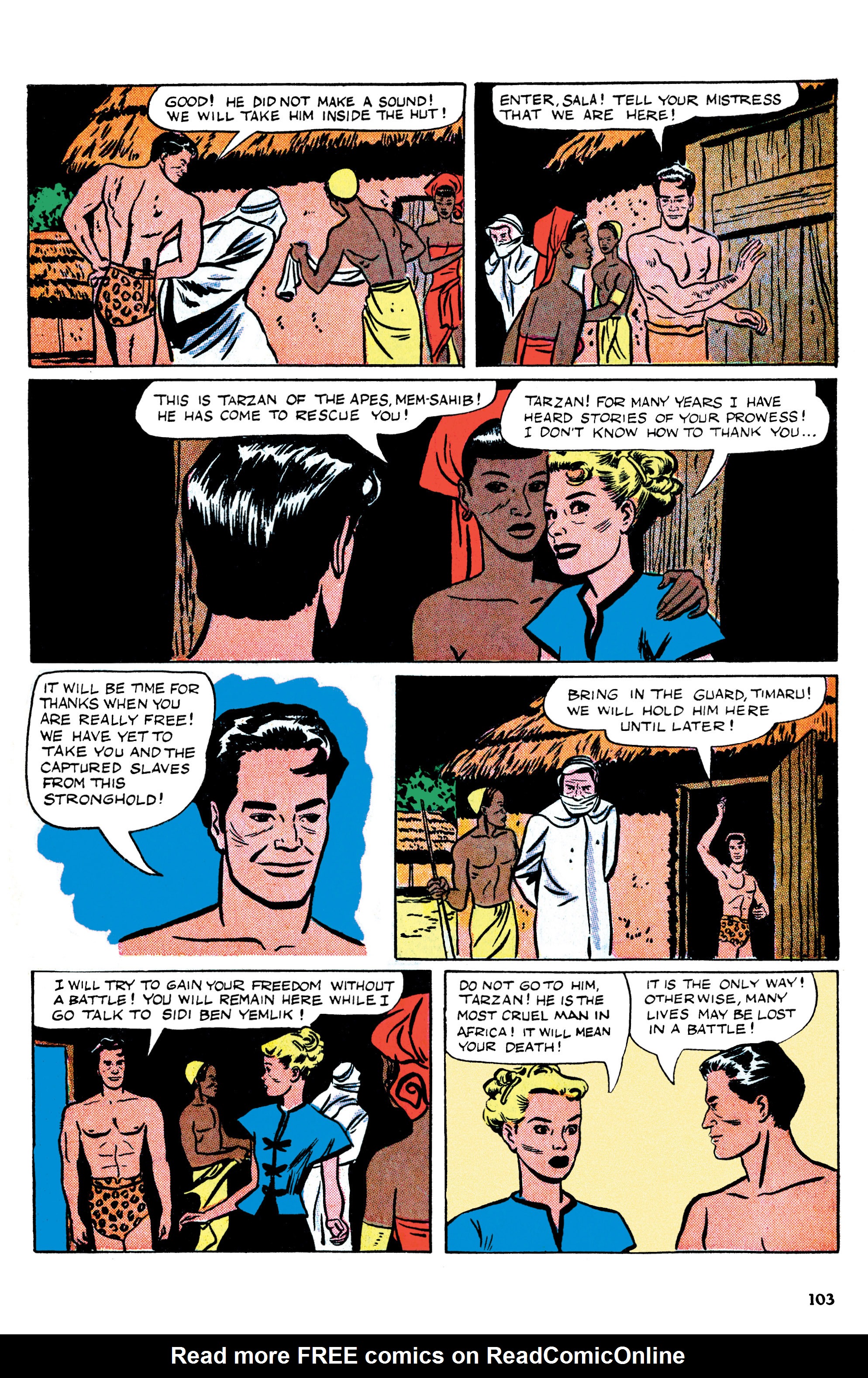 Read online Edgar Rice Burroughs Tarzan: The Jesse Marsh Years Omnibus comic -  Issue # TPB (Part 2) - 5