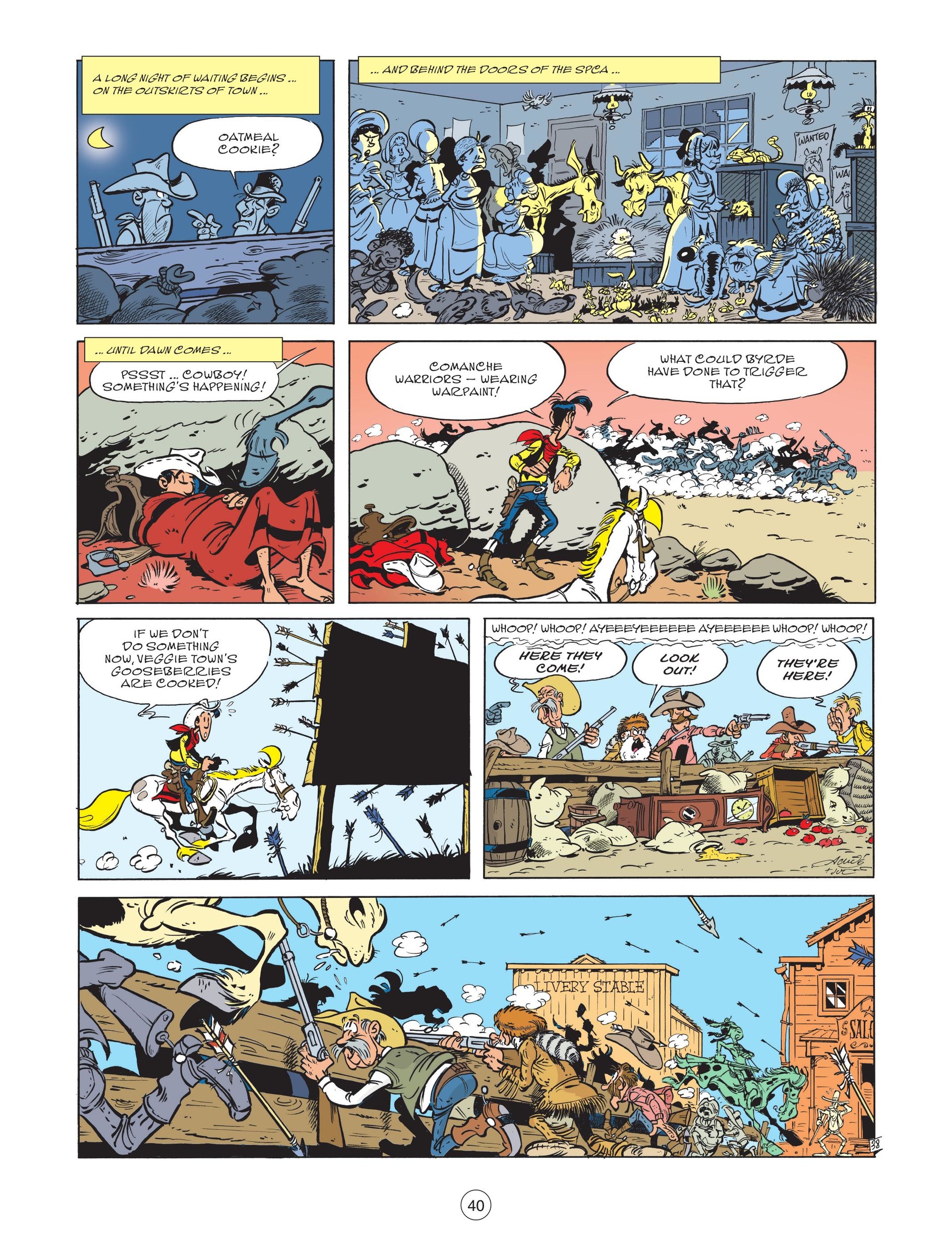 Read online A Lucky Luke Adventure comic -  Issue #82 - 42