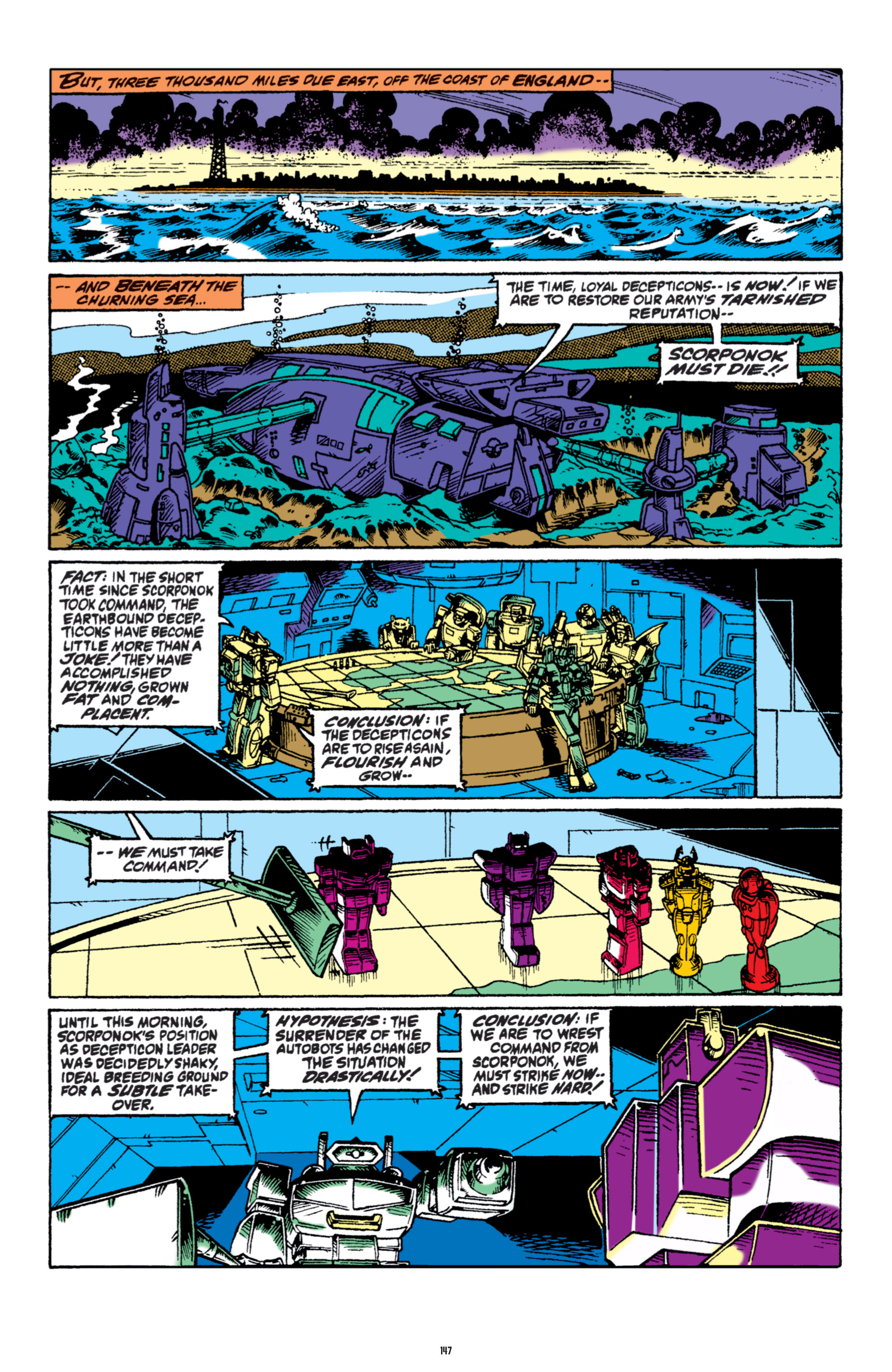 Read online The Transformers Classics comic -  Issue # TPB 6 - 147