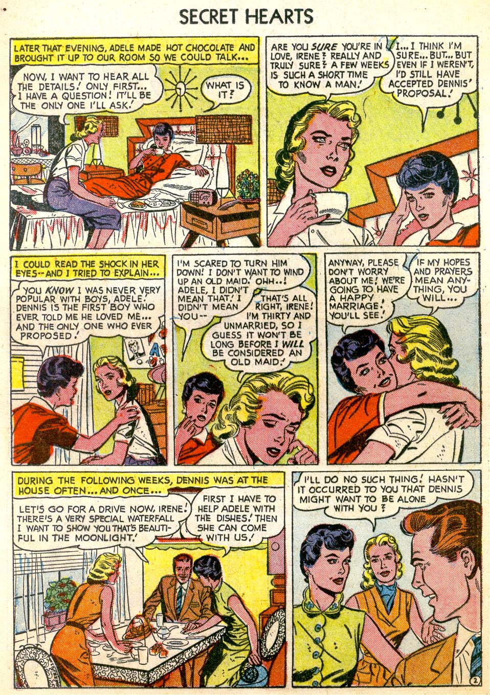 Read online Secret Hearts comic -  Issue #26 - 12