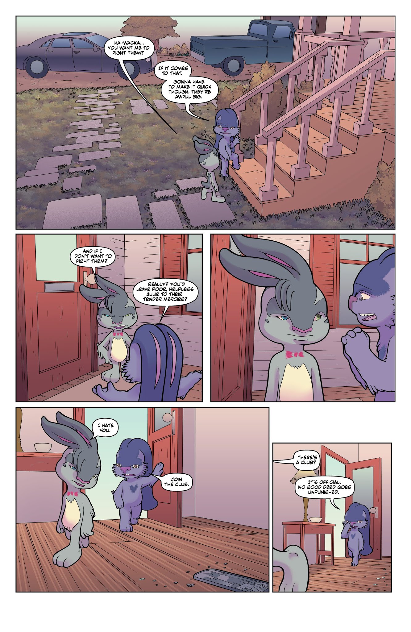 Read online Auntie Agatha's Home For Wayward Rabbits comic -  Issue #2 - 13