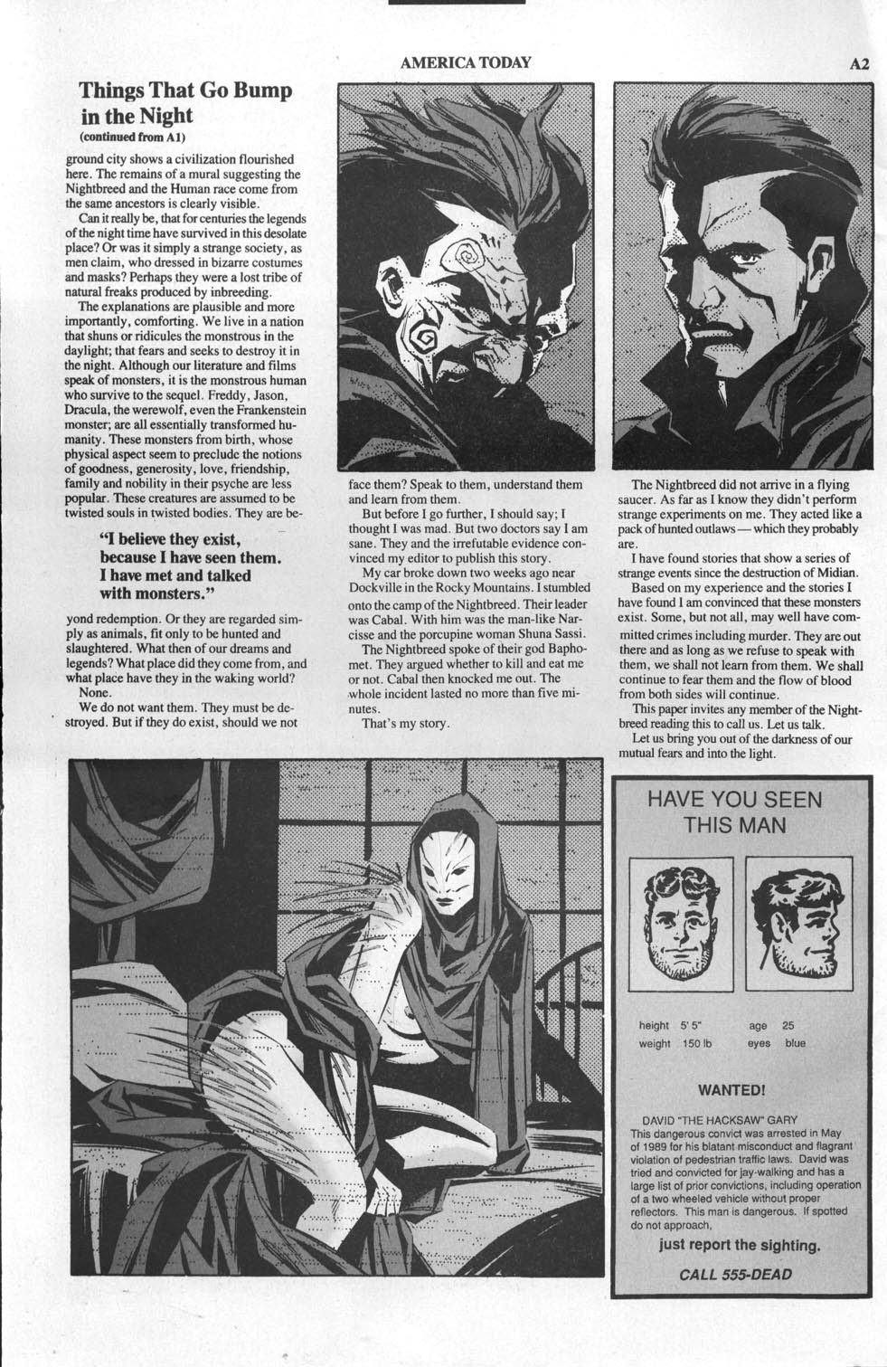 Read online Clive Barker's Night Breed (1990) comic -  Issue #25 - 4