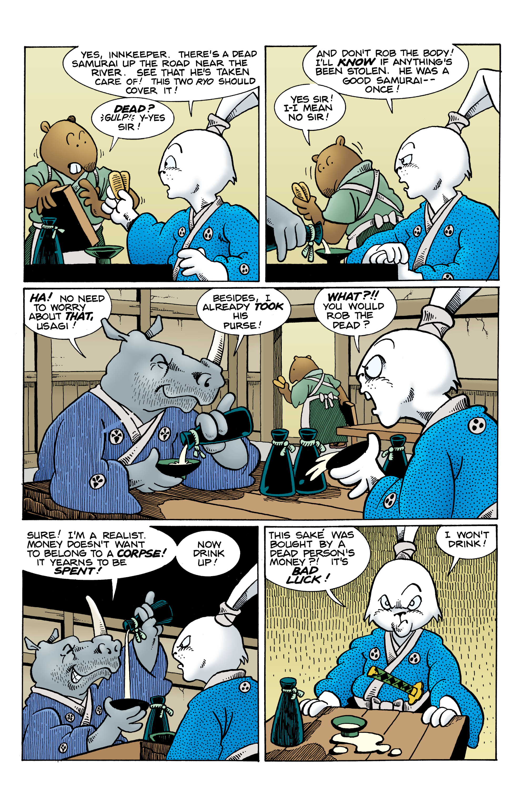 Read online Usagi Yojimbo Color Classics comic -  Issue #3 - 14