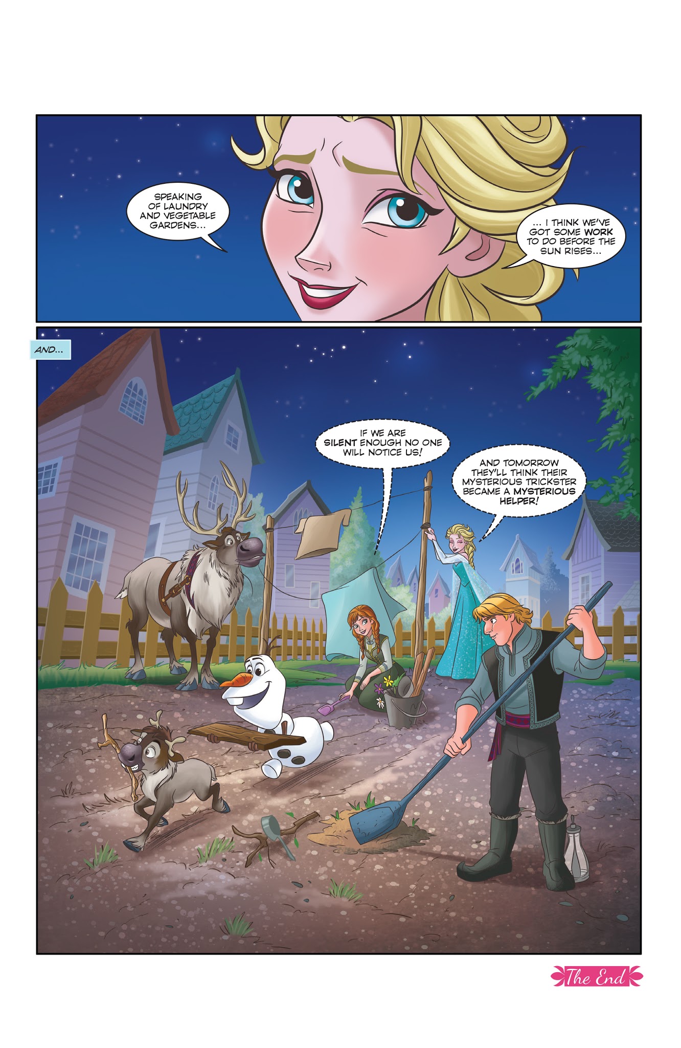 Read online Disney Frozen comic -  Issue #7 - 8