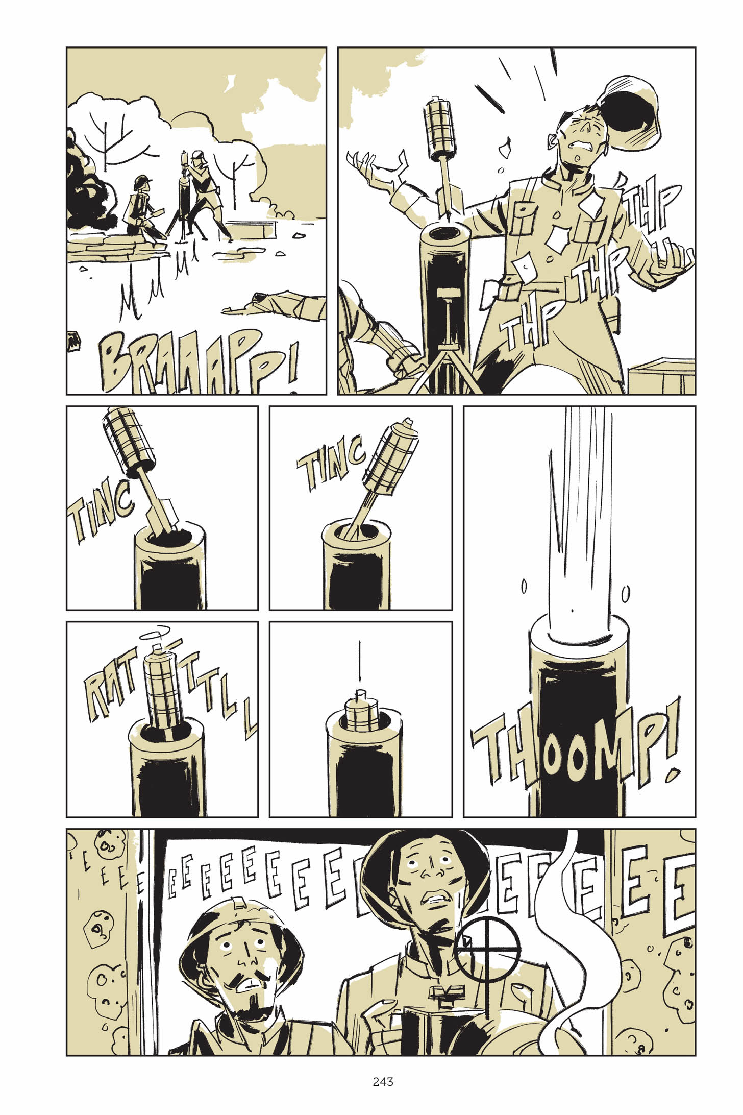 Read online Now Let Me Fly: A Portrait of Eugene Bullard comic -  Issue # TPB (Part 3) - 41