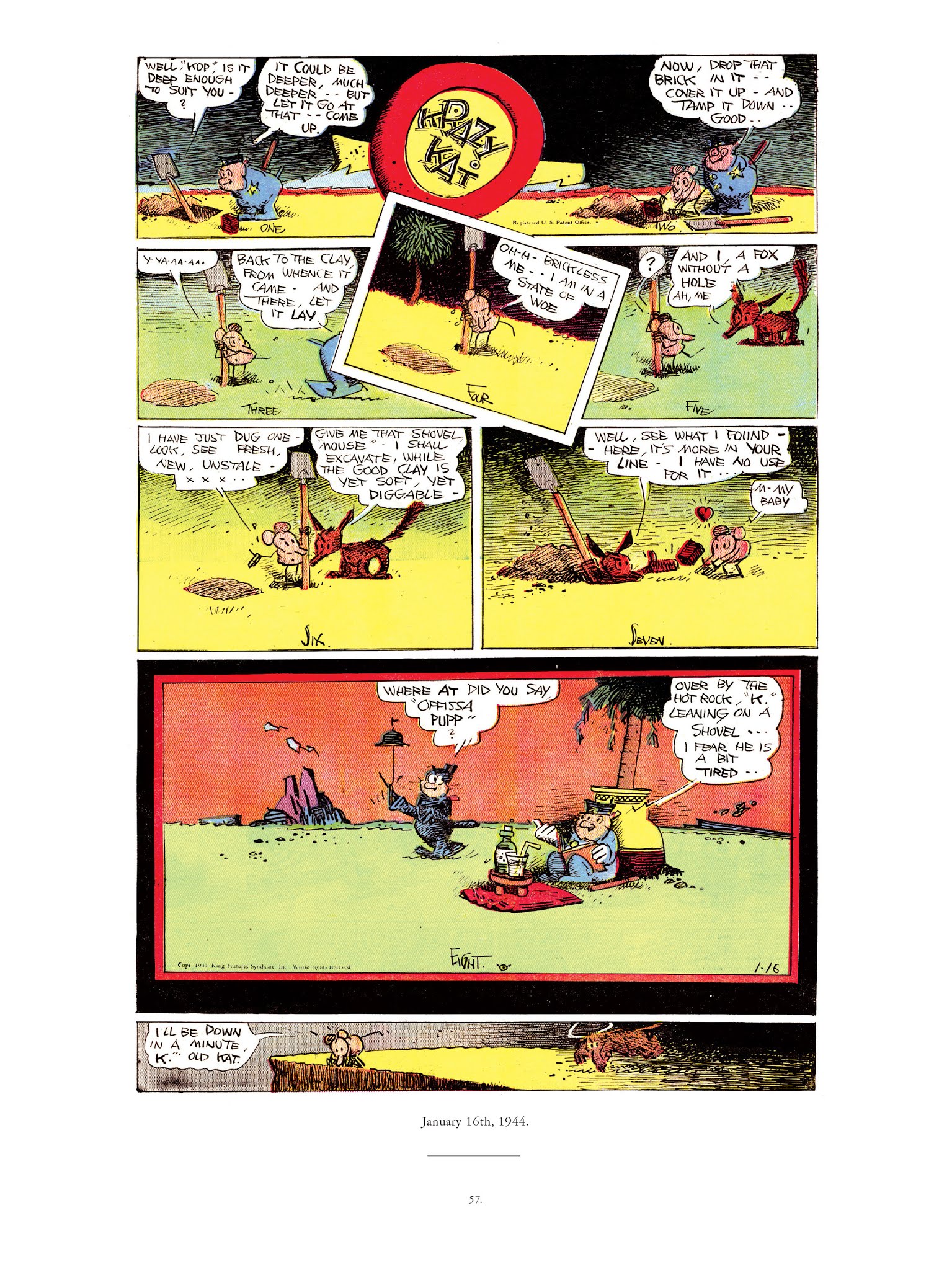 Read online Krazy & Ignatz comic -  Issue # TPB 13 - 83