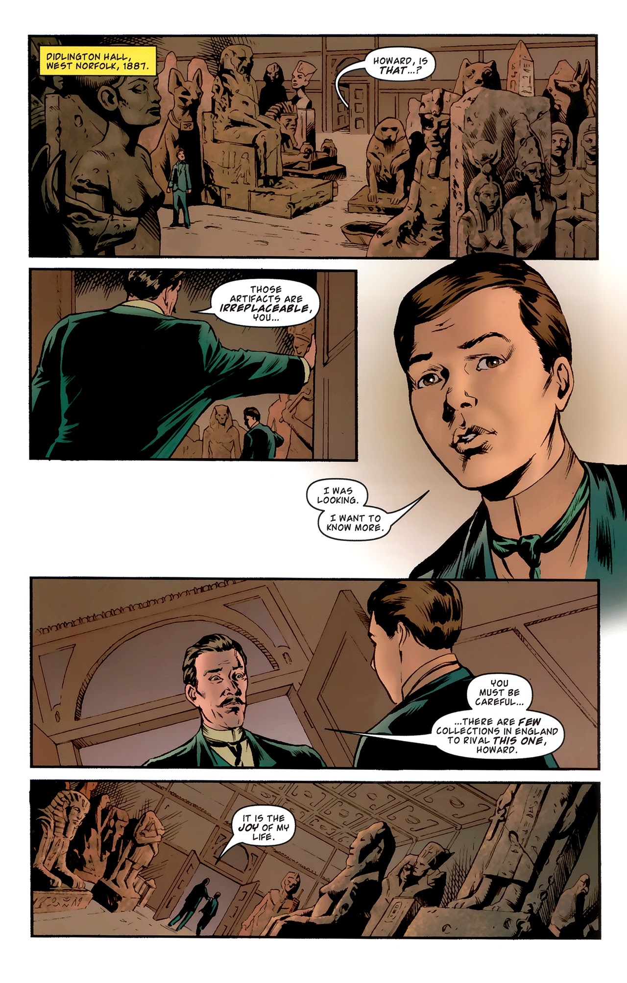 Read online The Murder of King Tut comic -  Issue #1 - 8