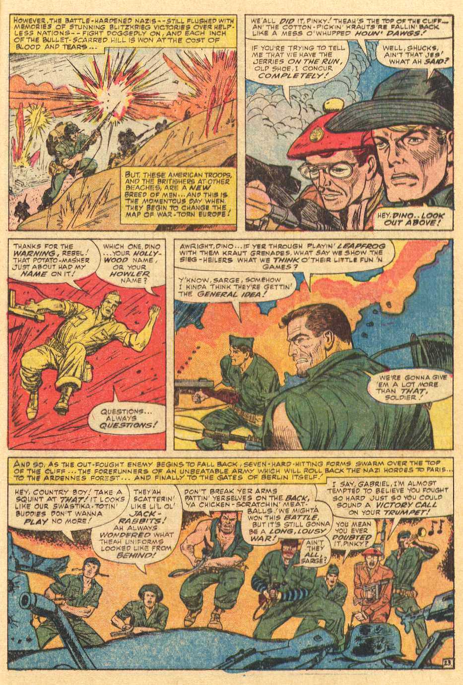Read online Sgt. Fury comic -  Issue # _Special 2 - 25
