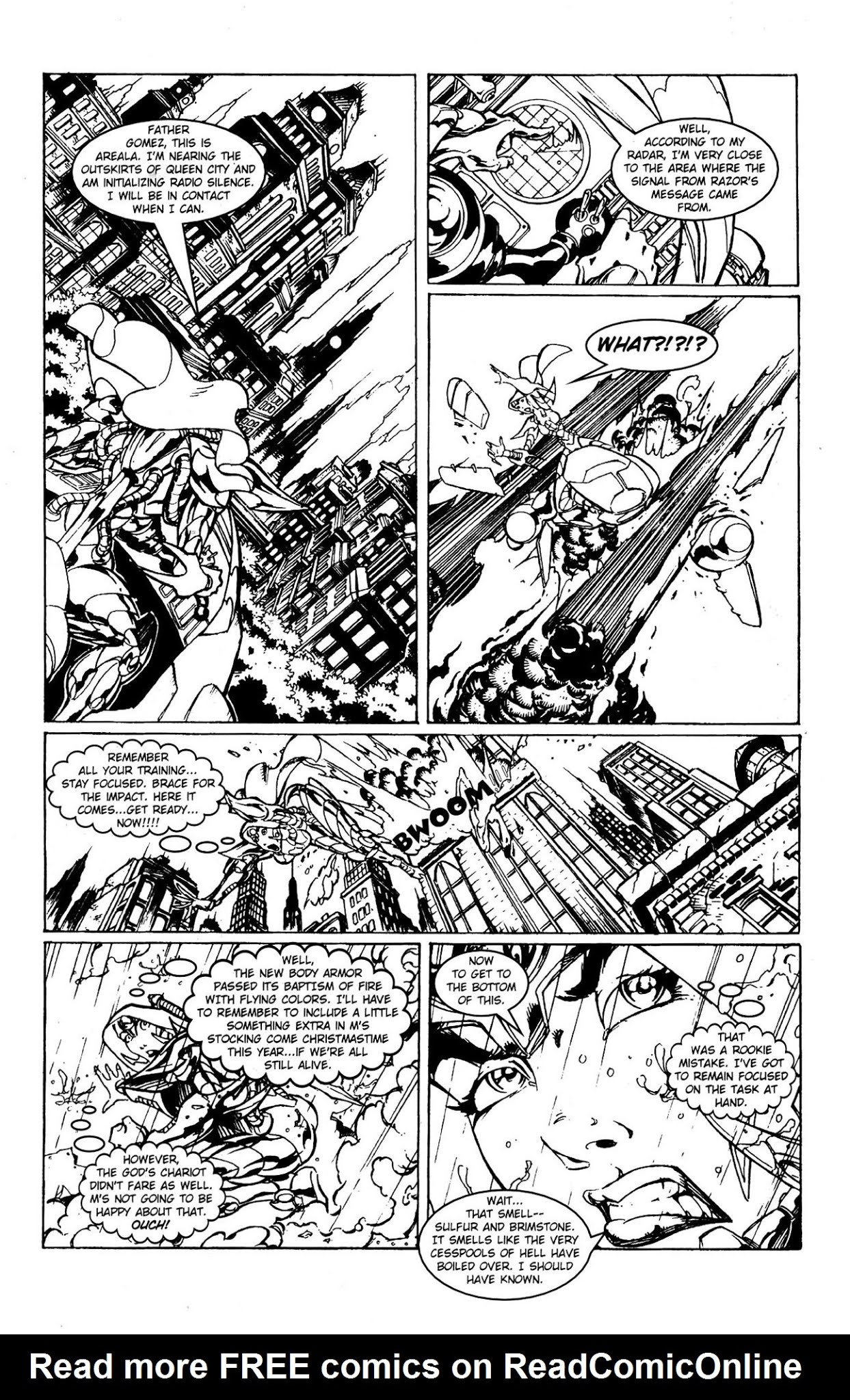 Read online Razor and Warrior Nun Areala: Dark Prophecy comic -  Issue #2 - 12