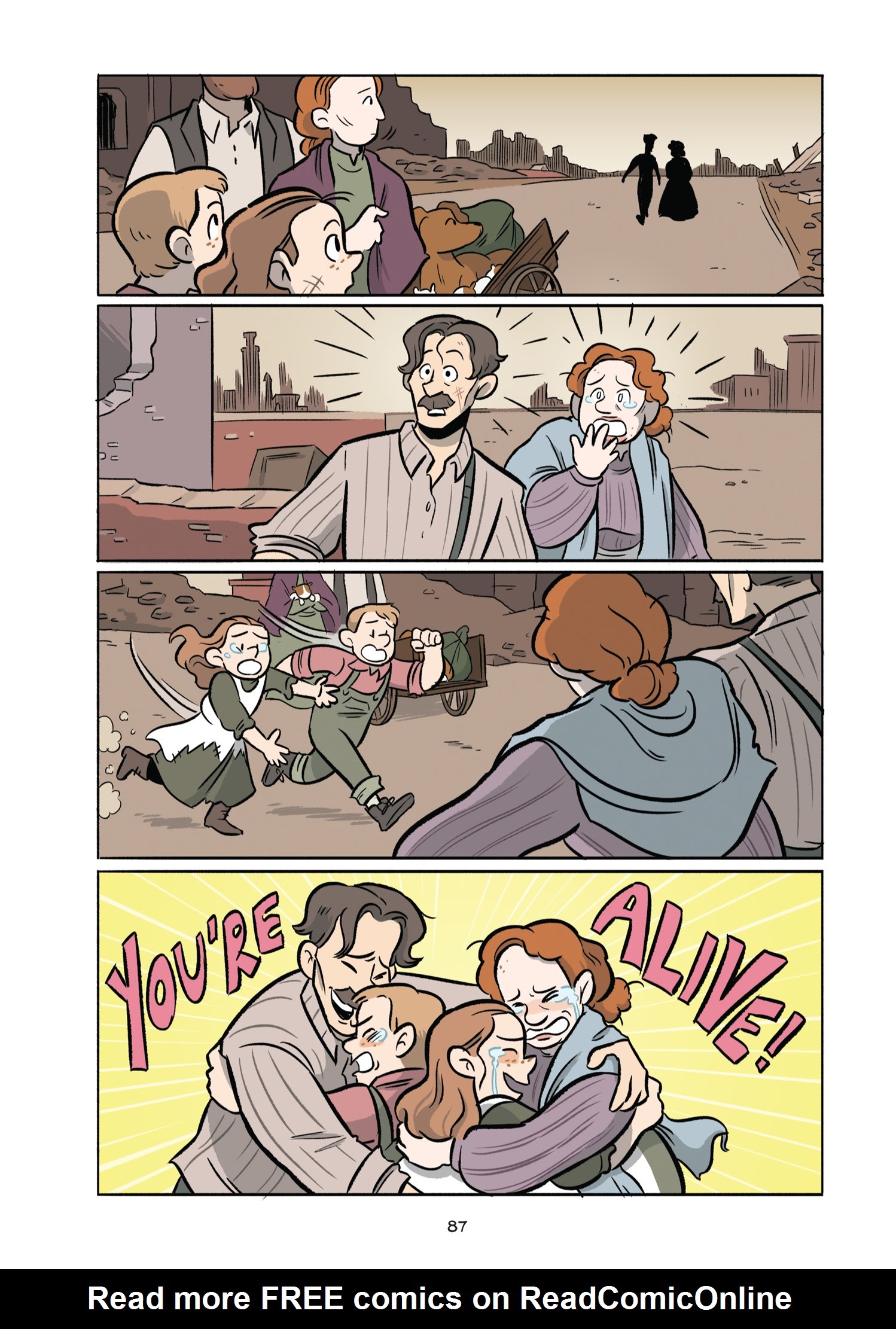 Read online History Comics comic -  Issue # The Great Chicago Fire: Rising From the Ashes - 96